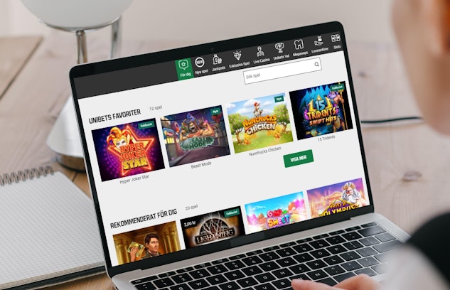 Unibet casino bonus spelbolag