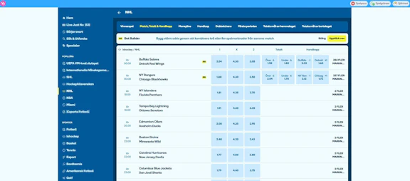 Vera john sportsbook kambi