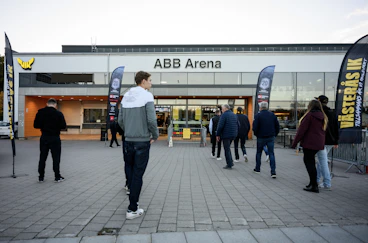 ABB Arena Vasteras foto Jesper Zerman