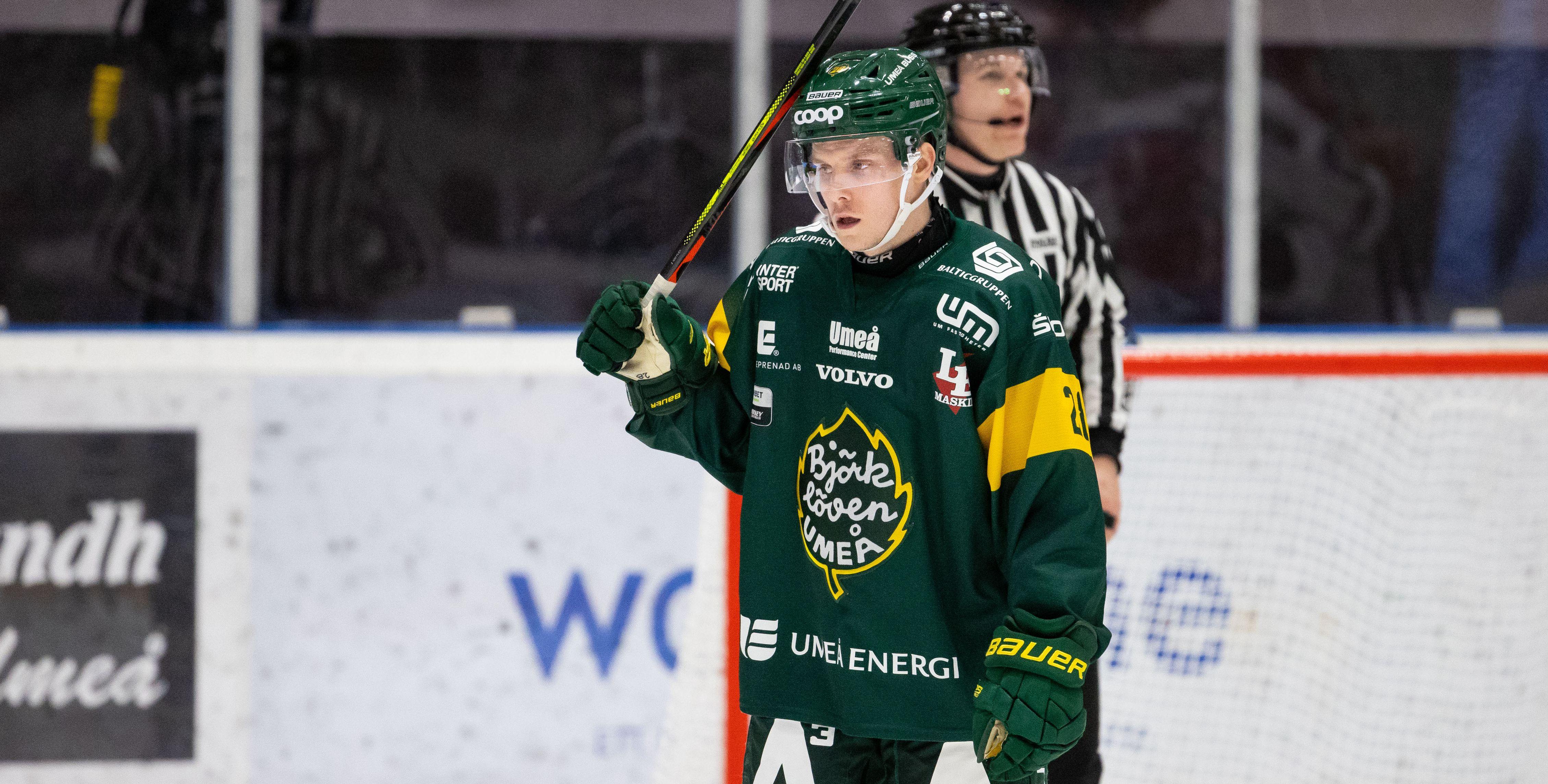 Säsongen är över för Björklöven-spelaren