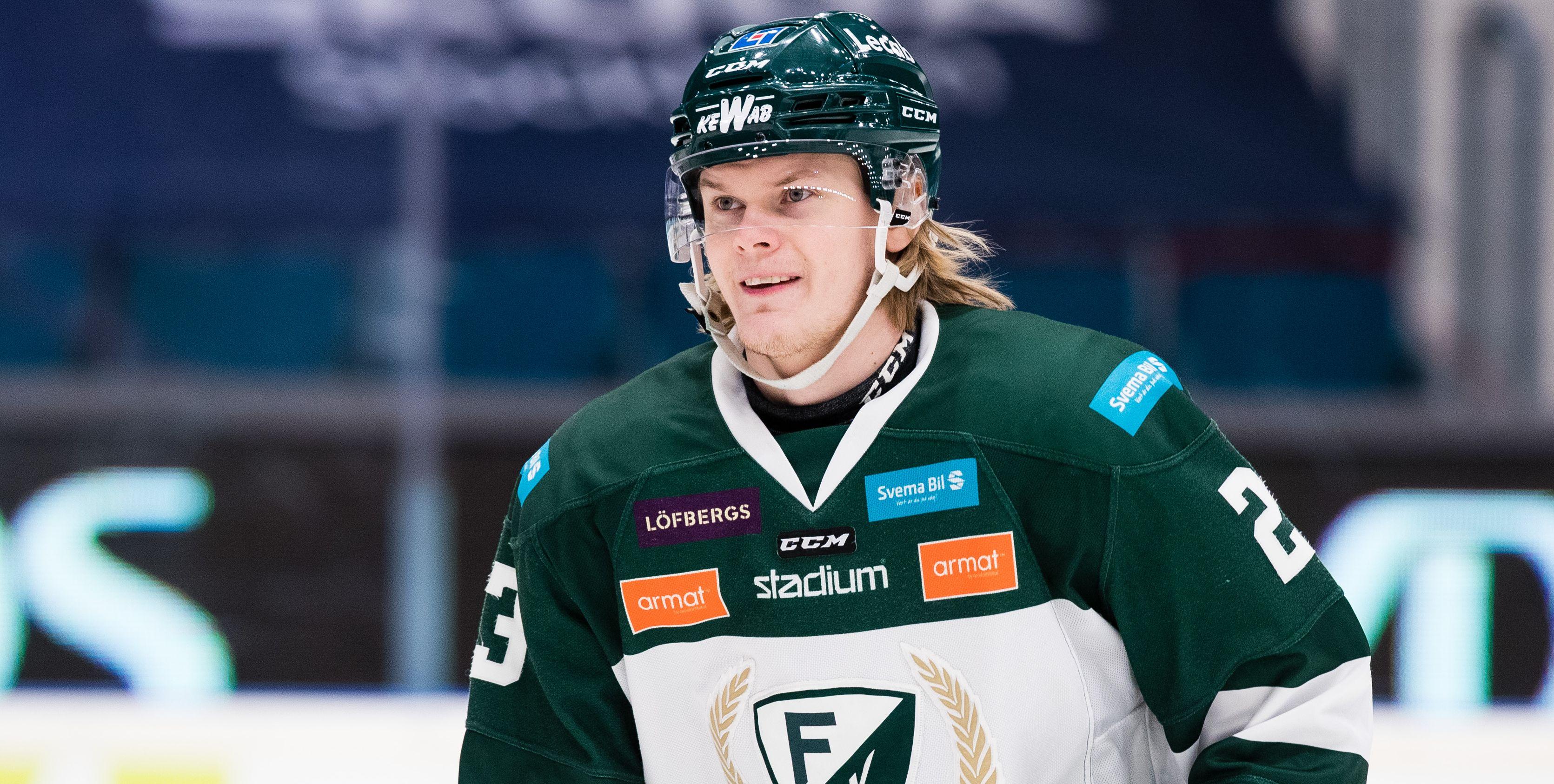 Albin Eriksson är tillbaka i svensk hockey