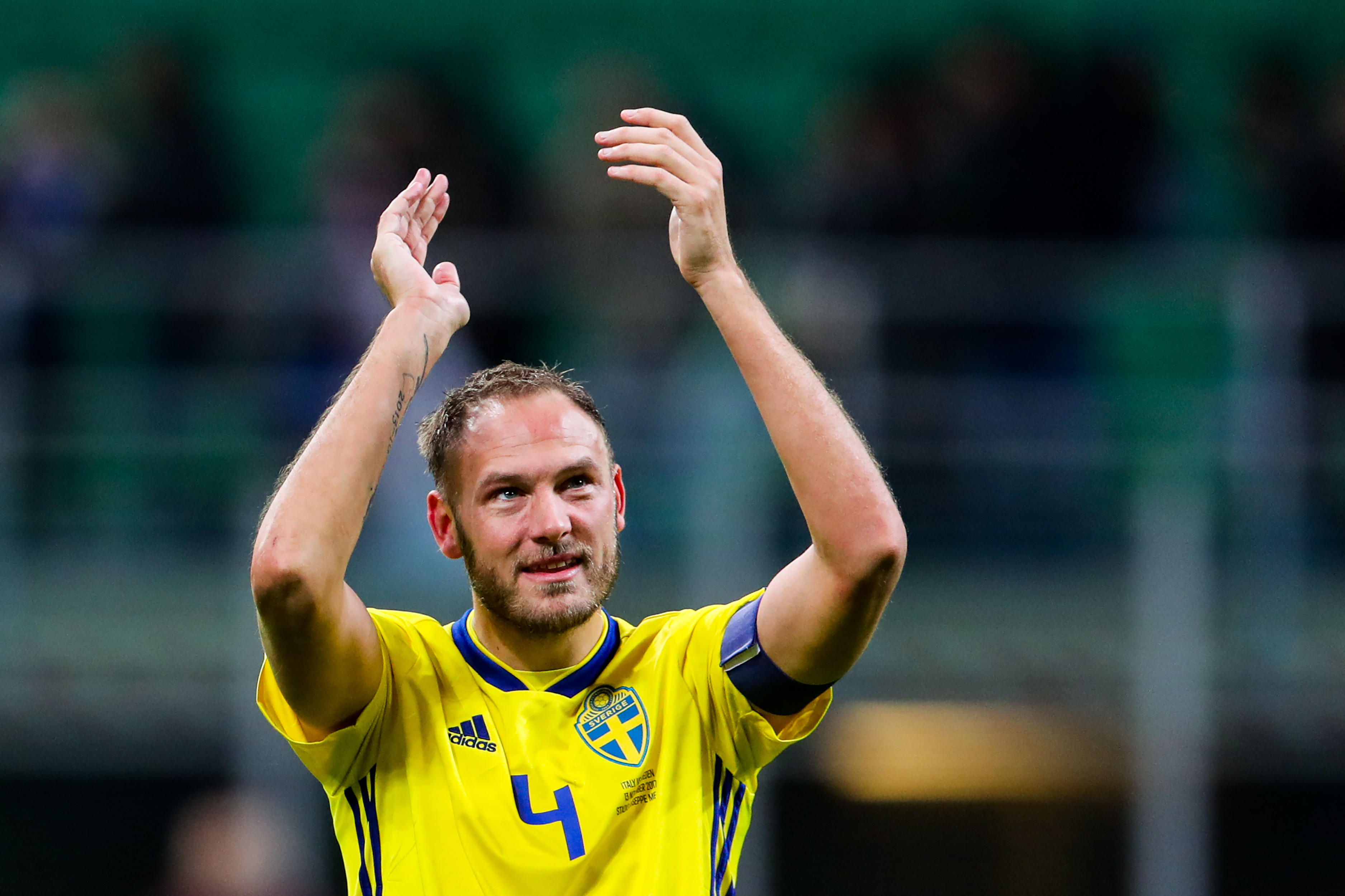 GLÄDJEBESKEDET: Andreas Granqvist fortsätter i Blågult
