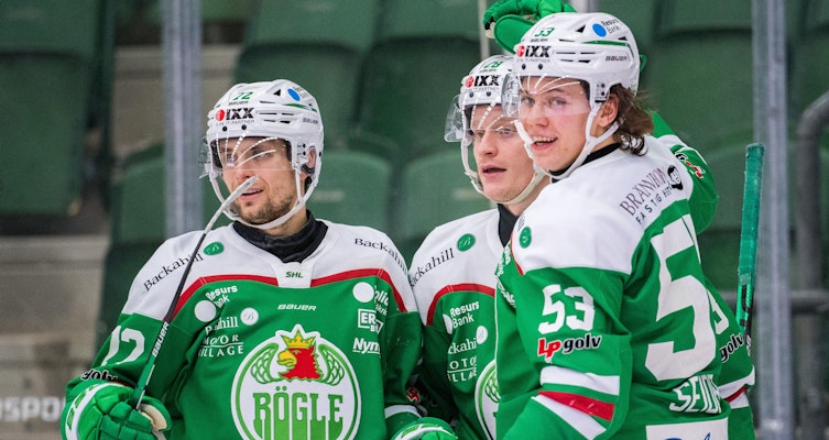 Rögle tog ytterligare ett steg mot seriesegern - Gustafsson, Bengtsson och Gelinas grundlade segern