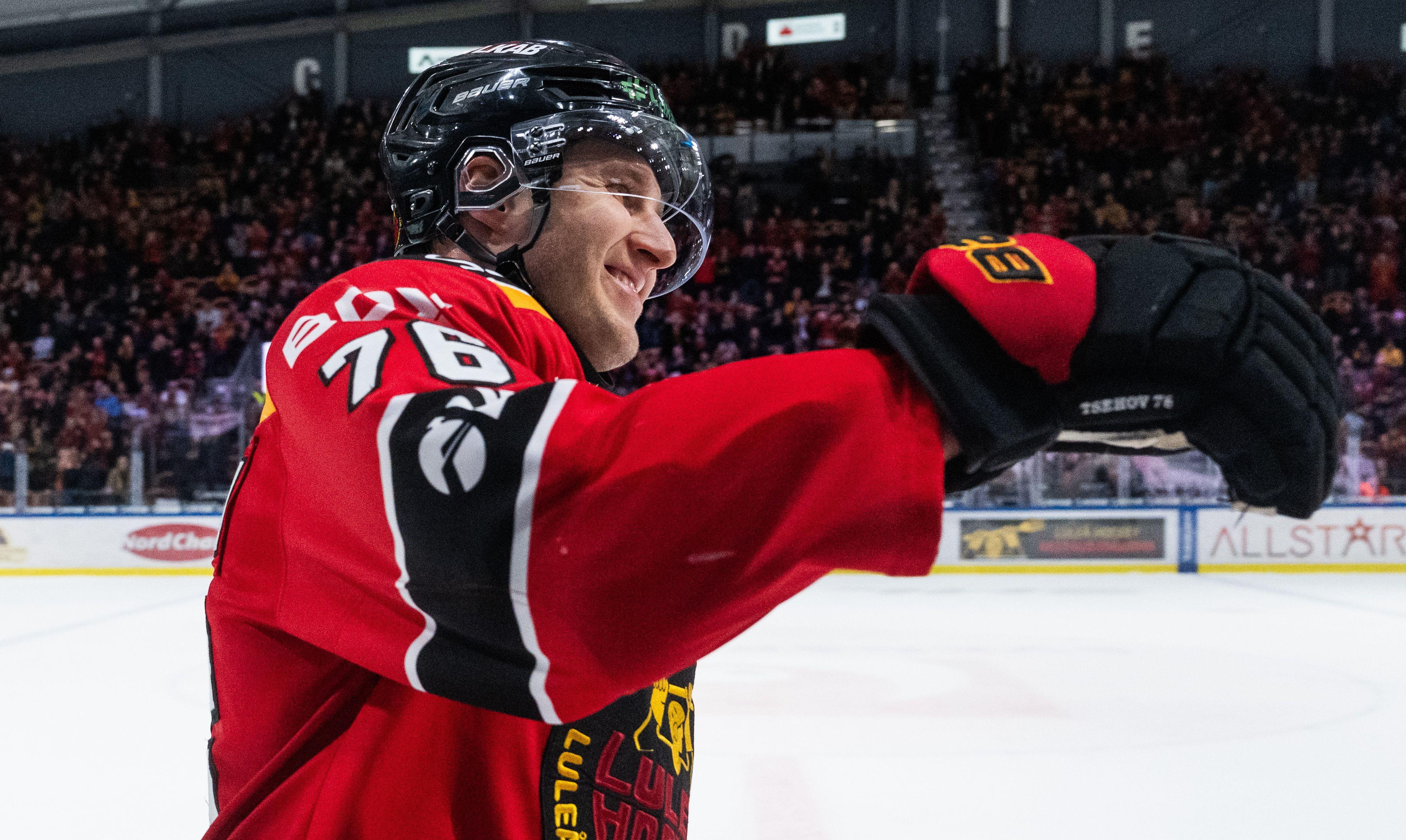 Stjärnforwarden förlänger kontraktet med Luleå - klar till och med säsongen 2027/2028