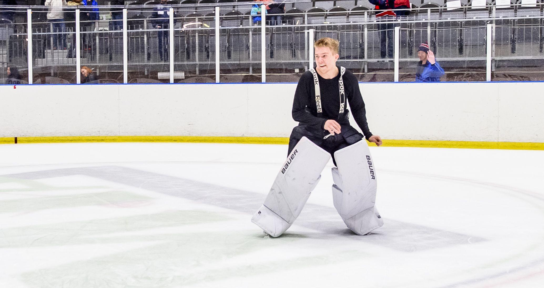 Hockeyettan-målvakten utlånad till SHL-laget