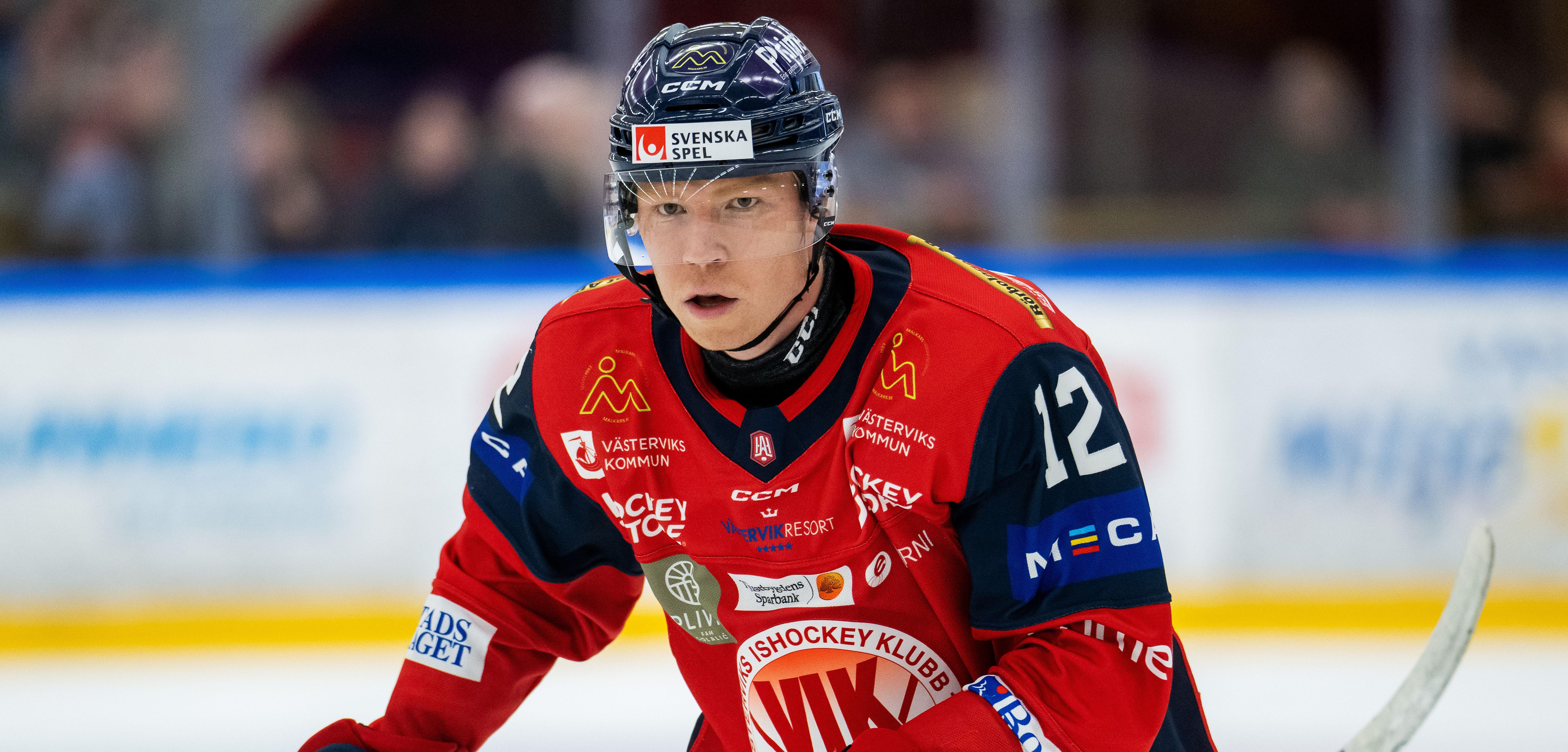 Backen med 142 allsvenska matcher på meritlistan blir kvar i Hockeyettan-toppklubben
