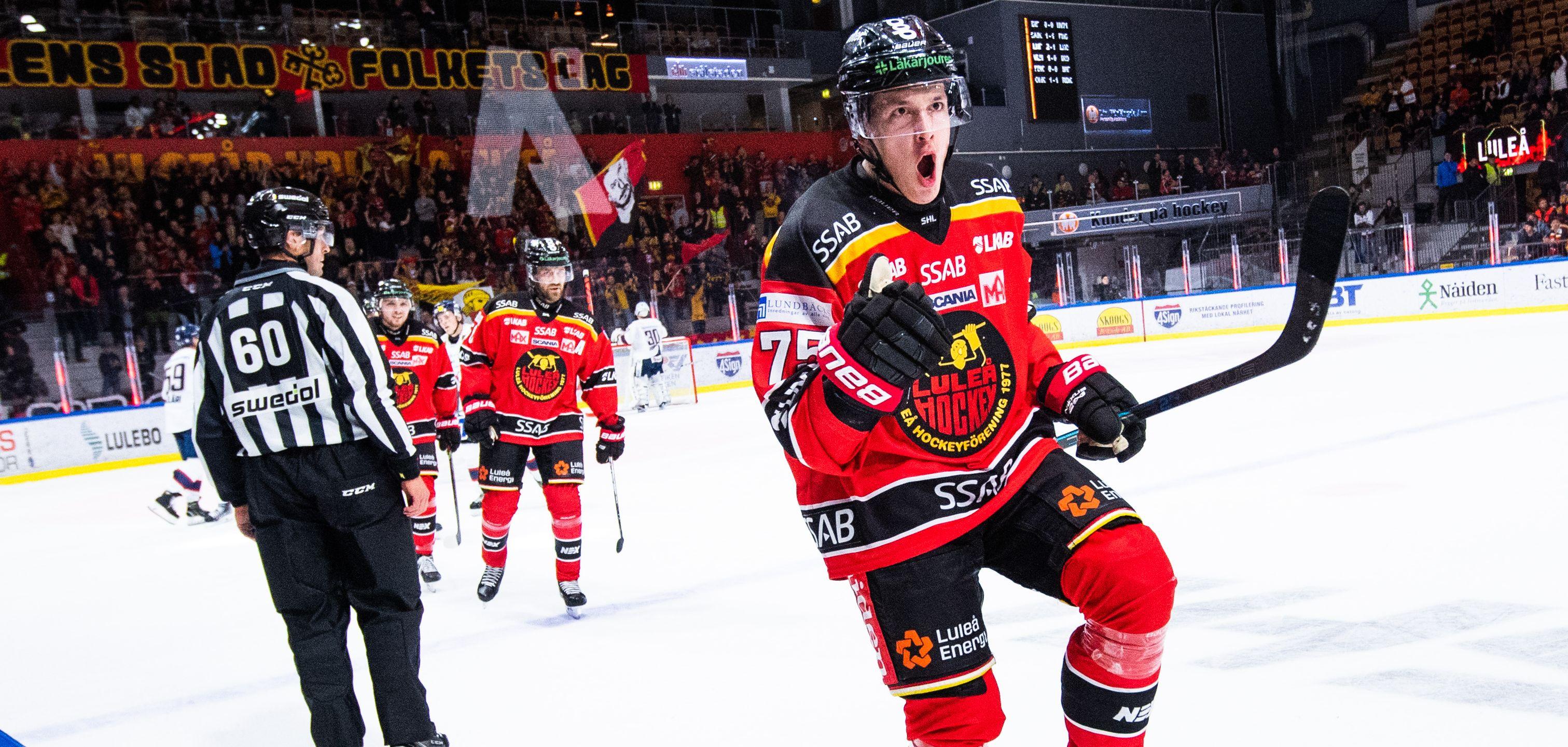 Tredje raka segern i hemmaplanssammanhang för Luleå - Lassinantti, Ilomäki och Emanuelsson visade vägen