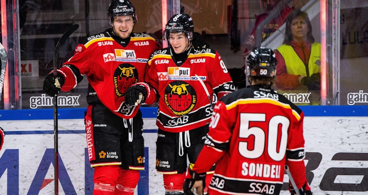 Formstarka Luleå återtog serieledningen - Austin Farley och Oscar Engsund visade vägen