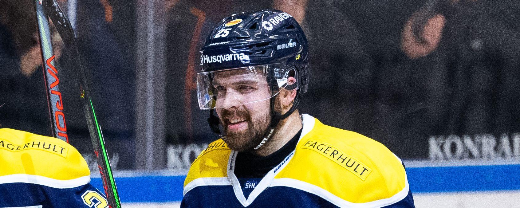 Säsongen är över för SHL-centern