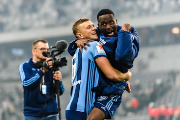 Jesper Karlström och Mohamed Buya Turay