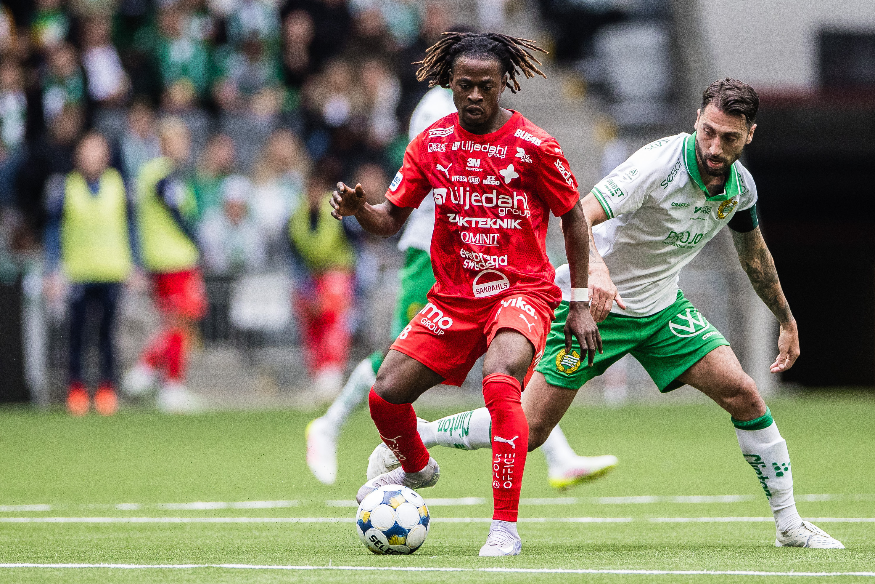 Hammarby budar på Frank Junior Adjei