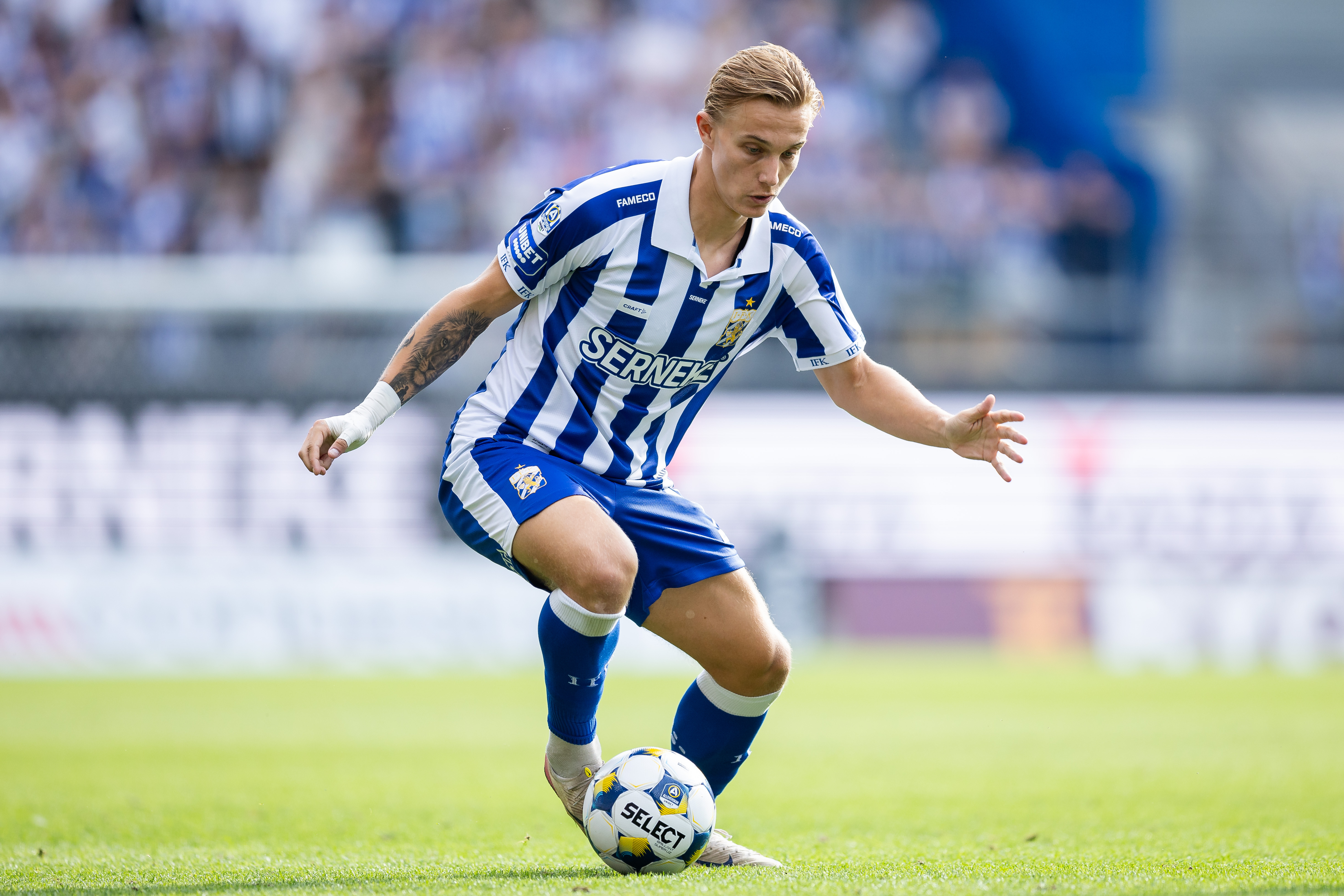 Djurgården intresserade av Blåvitt-talang