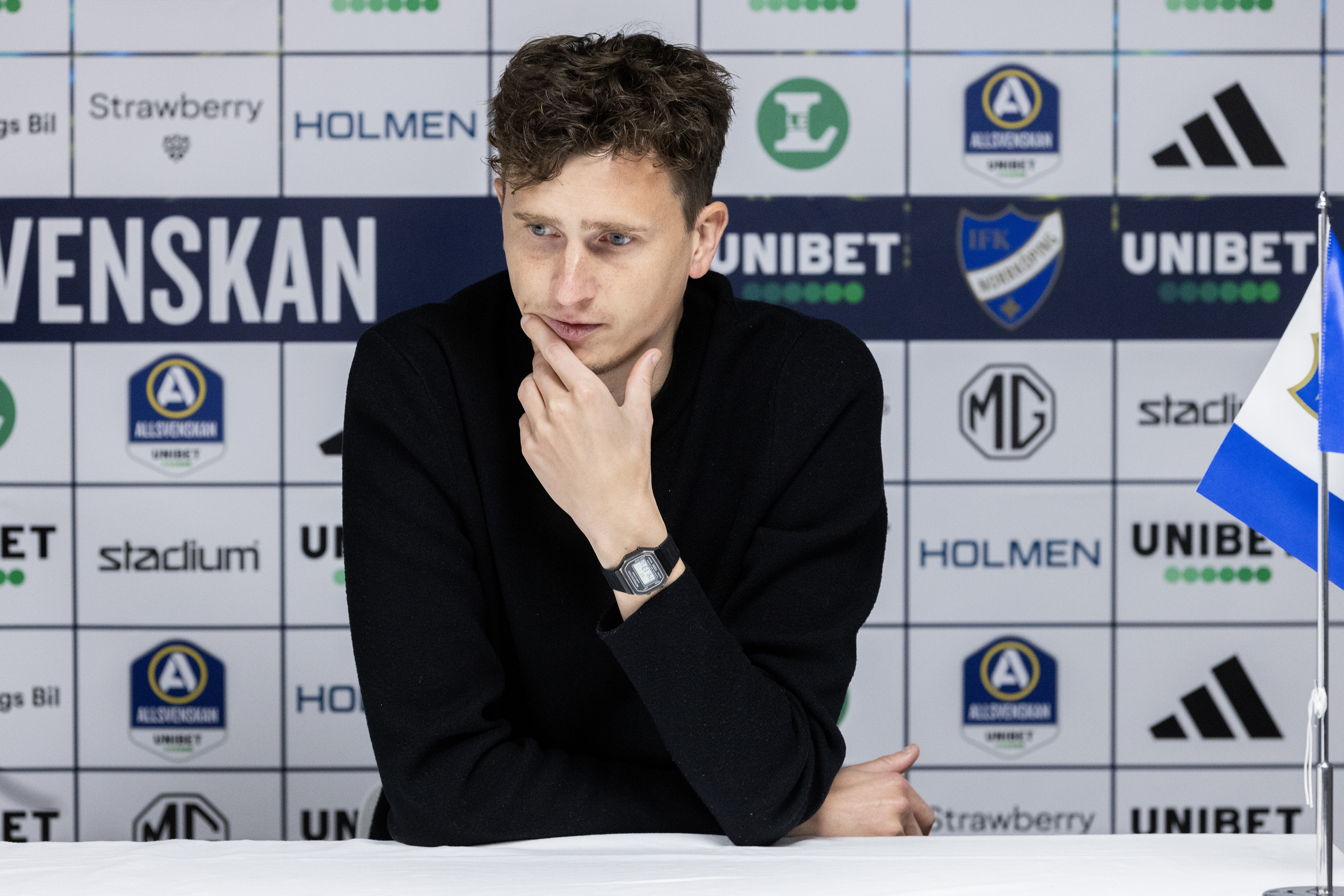 Stort intresse kring Martin Falk