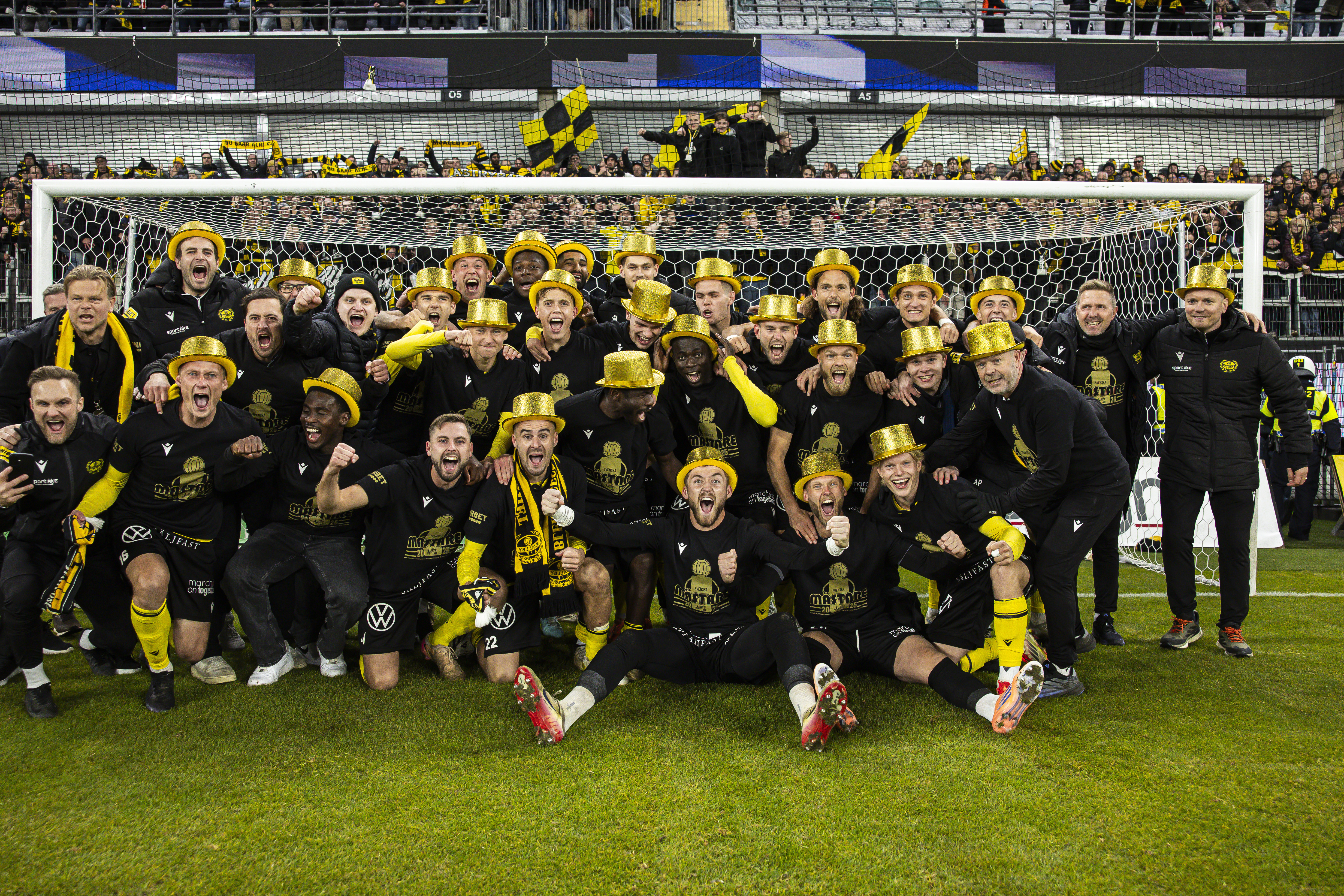 Mjällby AIF är svenska mästare 2025