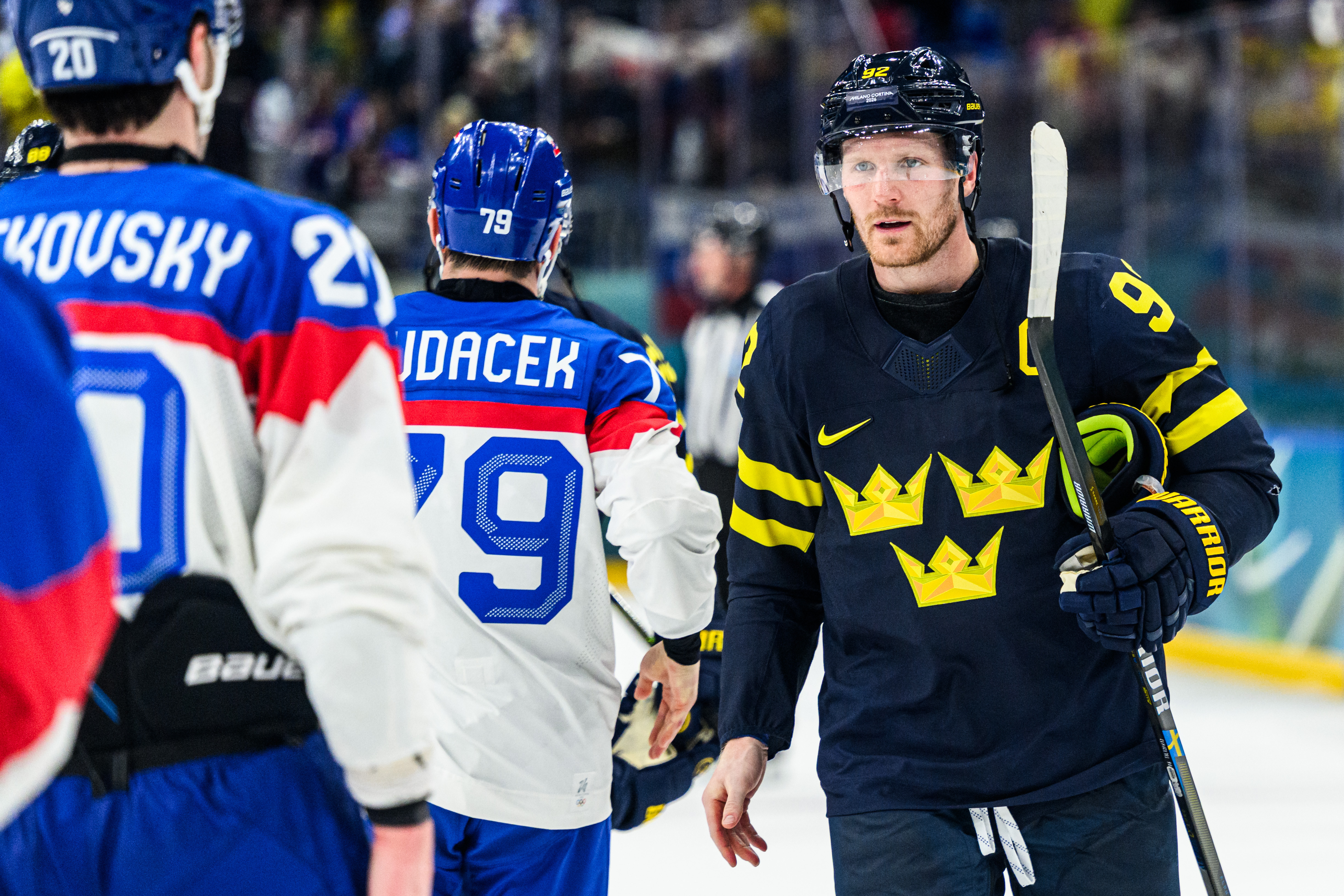 Tre Kronor vann förgäves mot Slovakien - de var Sveriges bästa spelare
