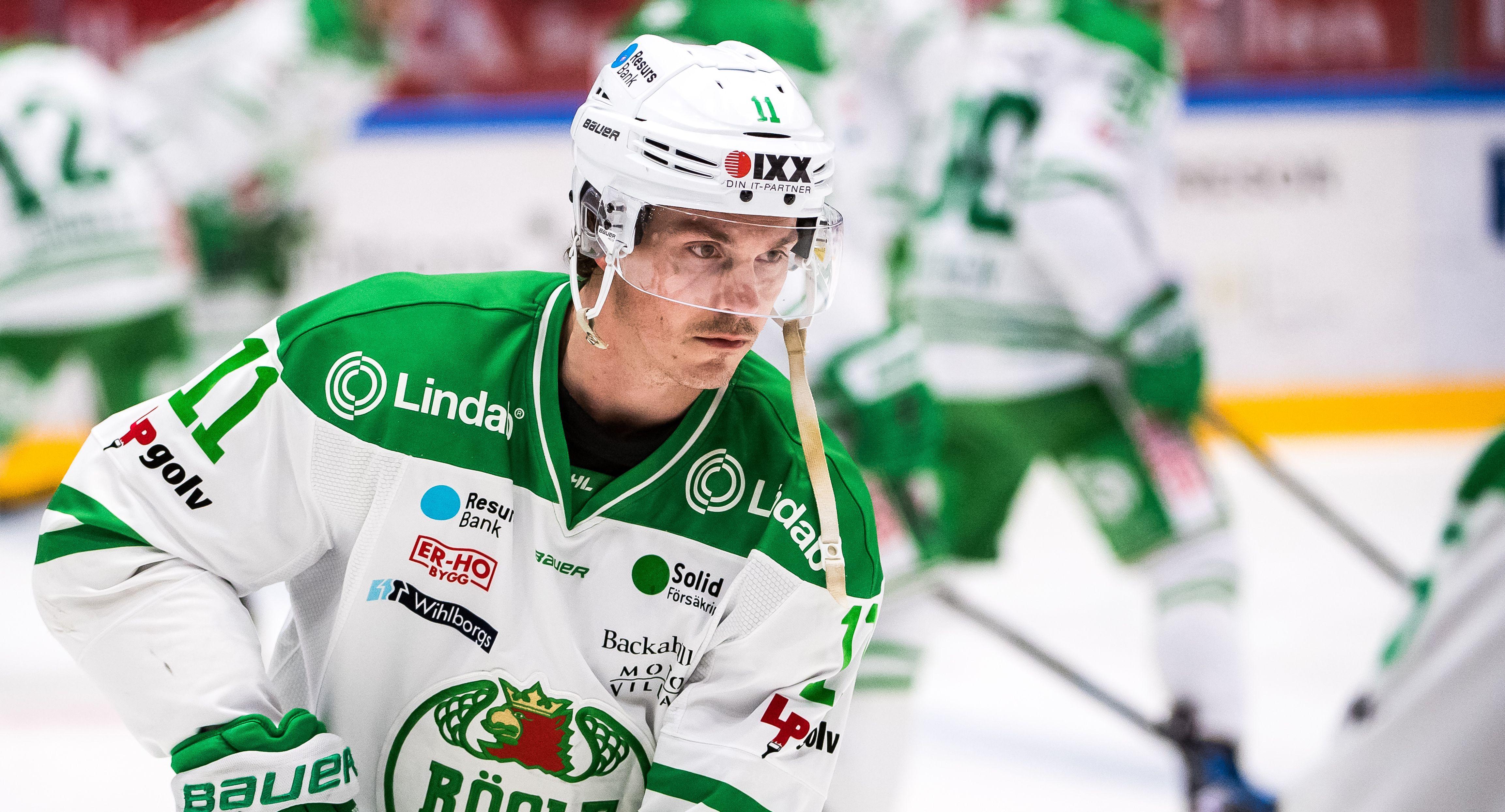 Spetsforwarden lämnar SHL