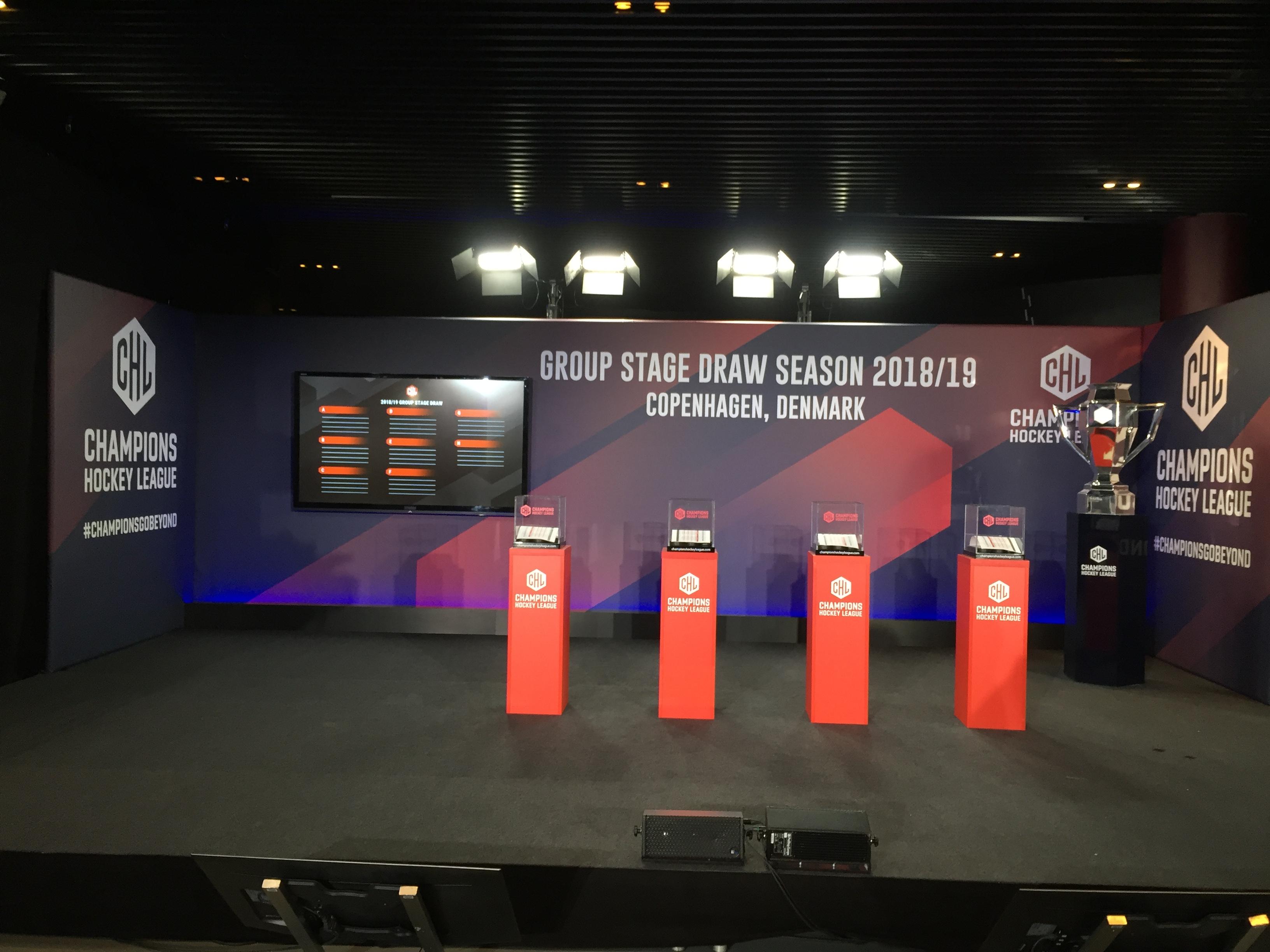Så lottades gruppspelet till Champions Hockey League