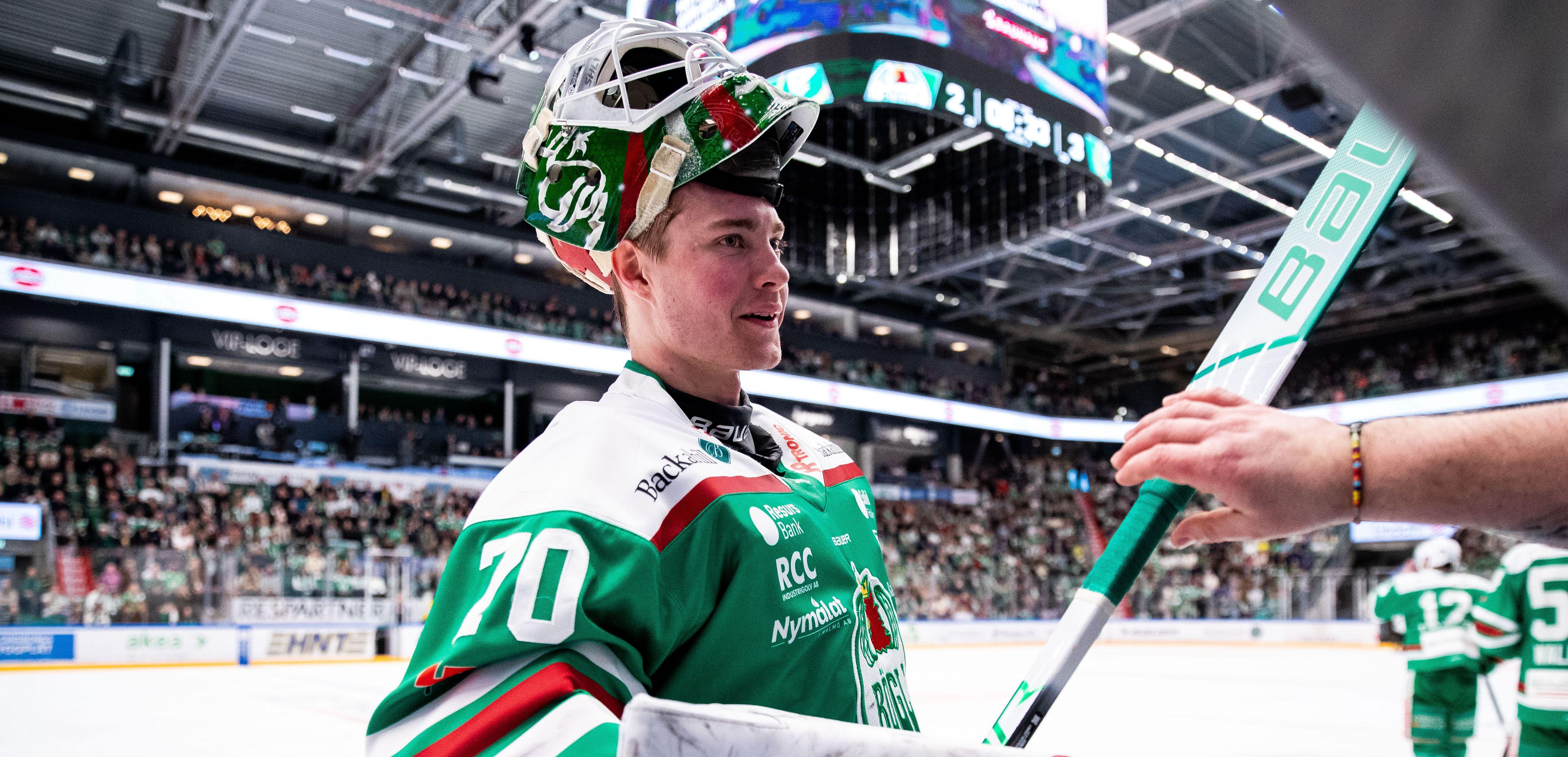 SHL-målvakten har skrivit på ett NHL-kontrakt