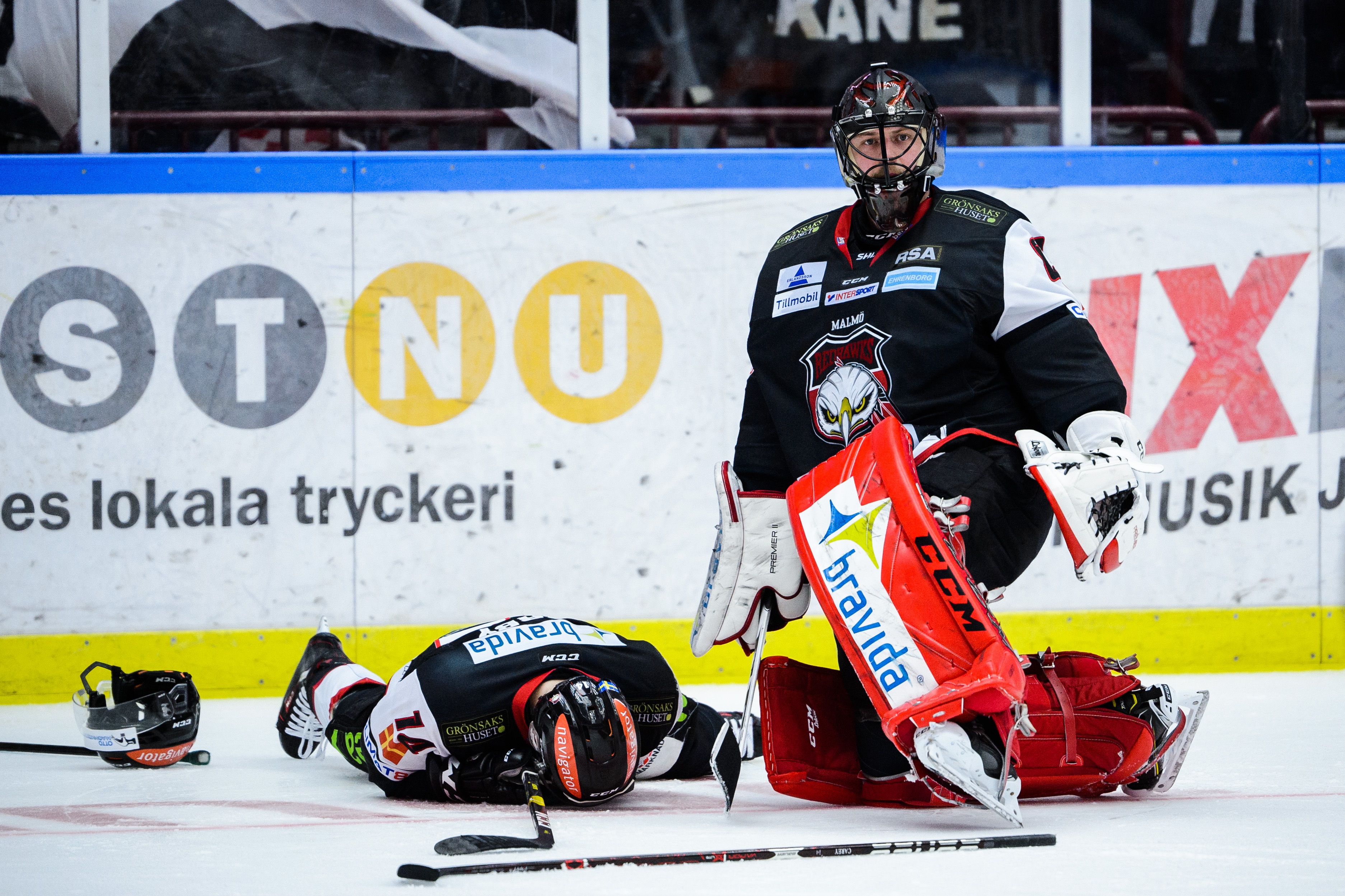 Efter tacklingen - nu anmäls Rögles Matt Carey