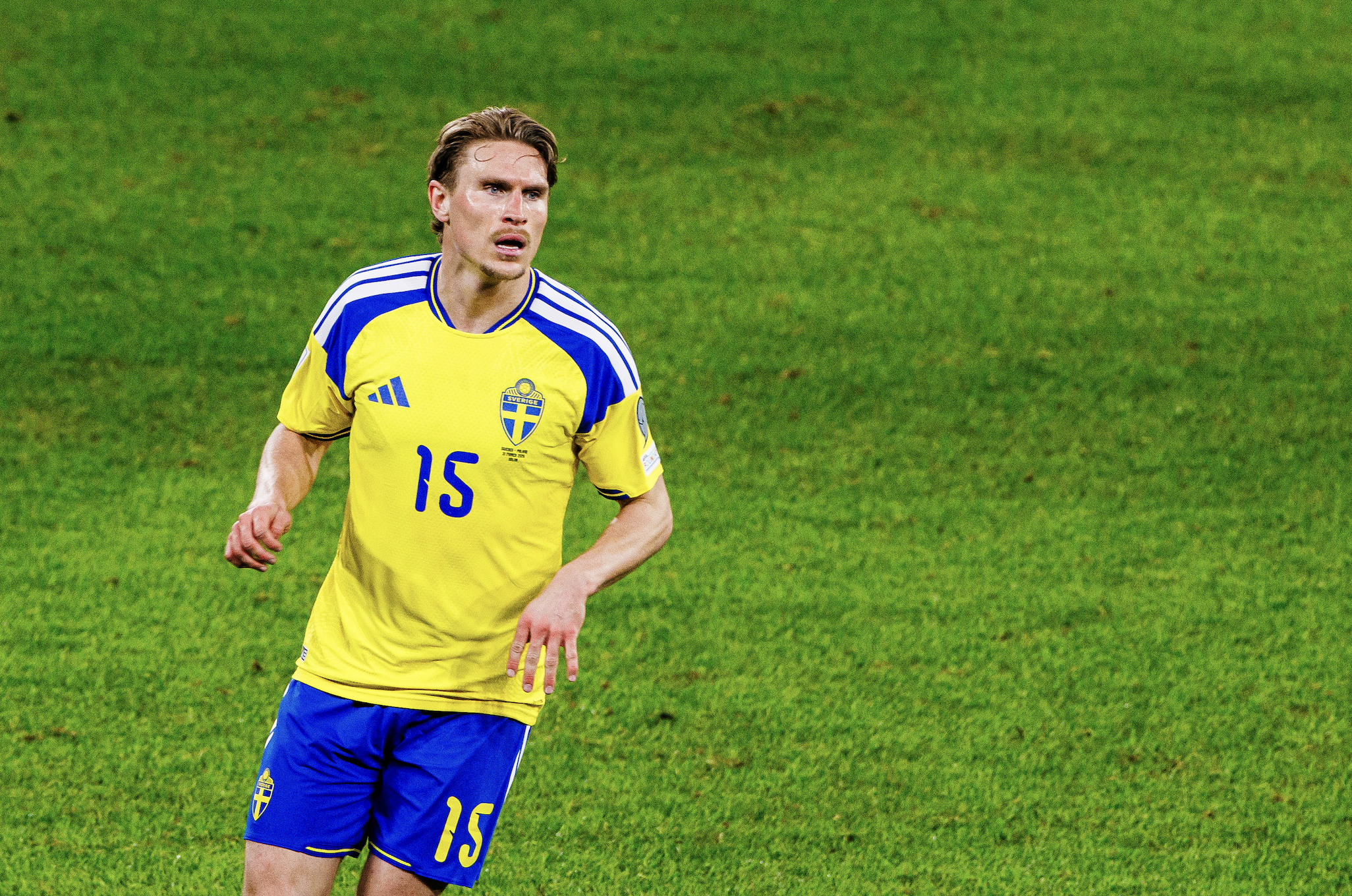 Carl Starfelt skadad sedan återkomsten från landslaget