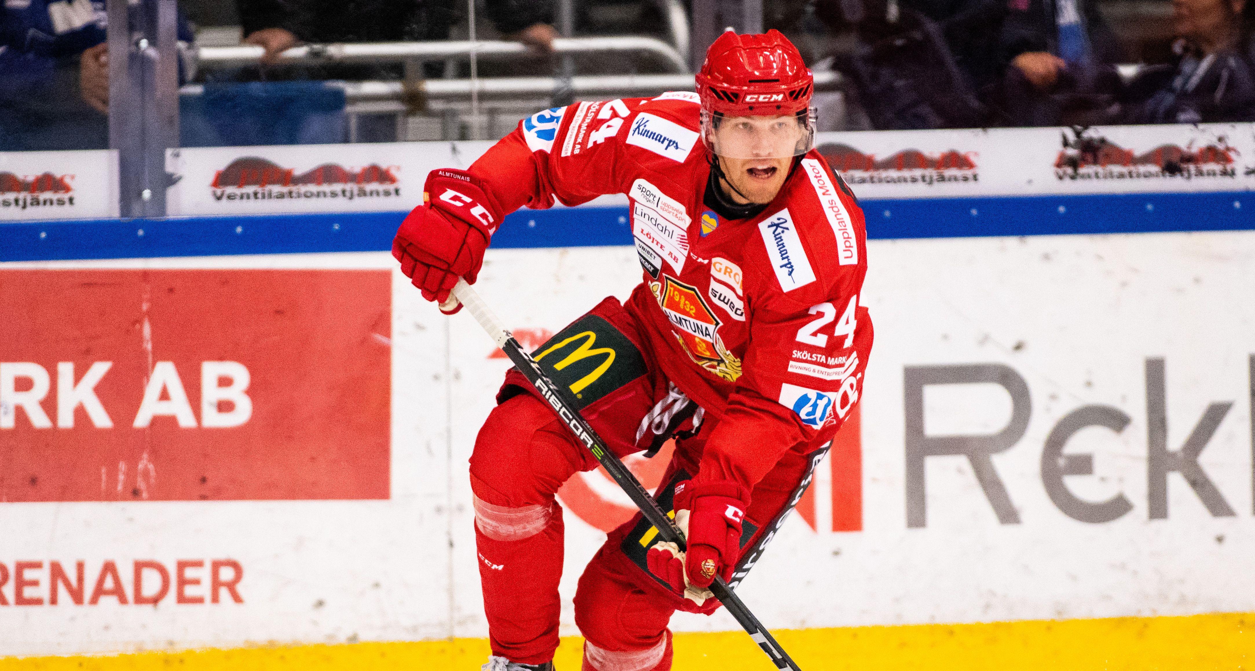 Succéforwarden är sugen på spel i Väsby