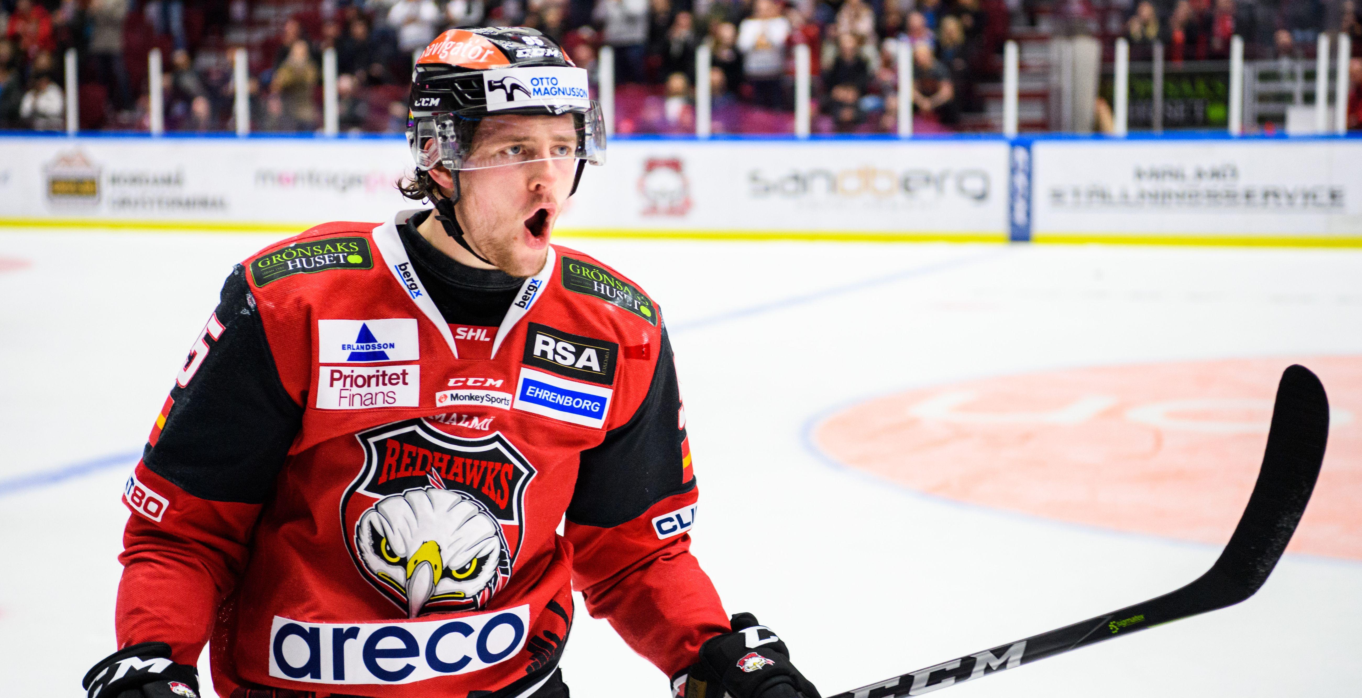 SHL-forwarden blir borta i ungefär en månads tid