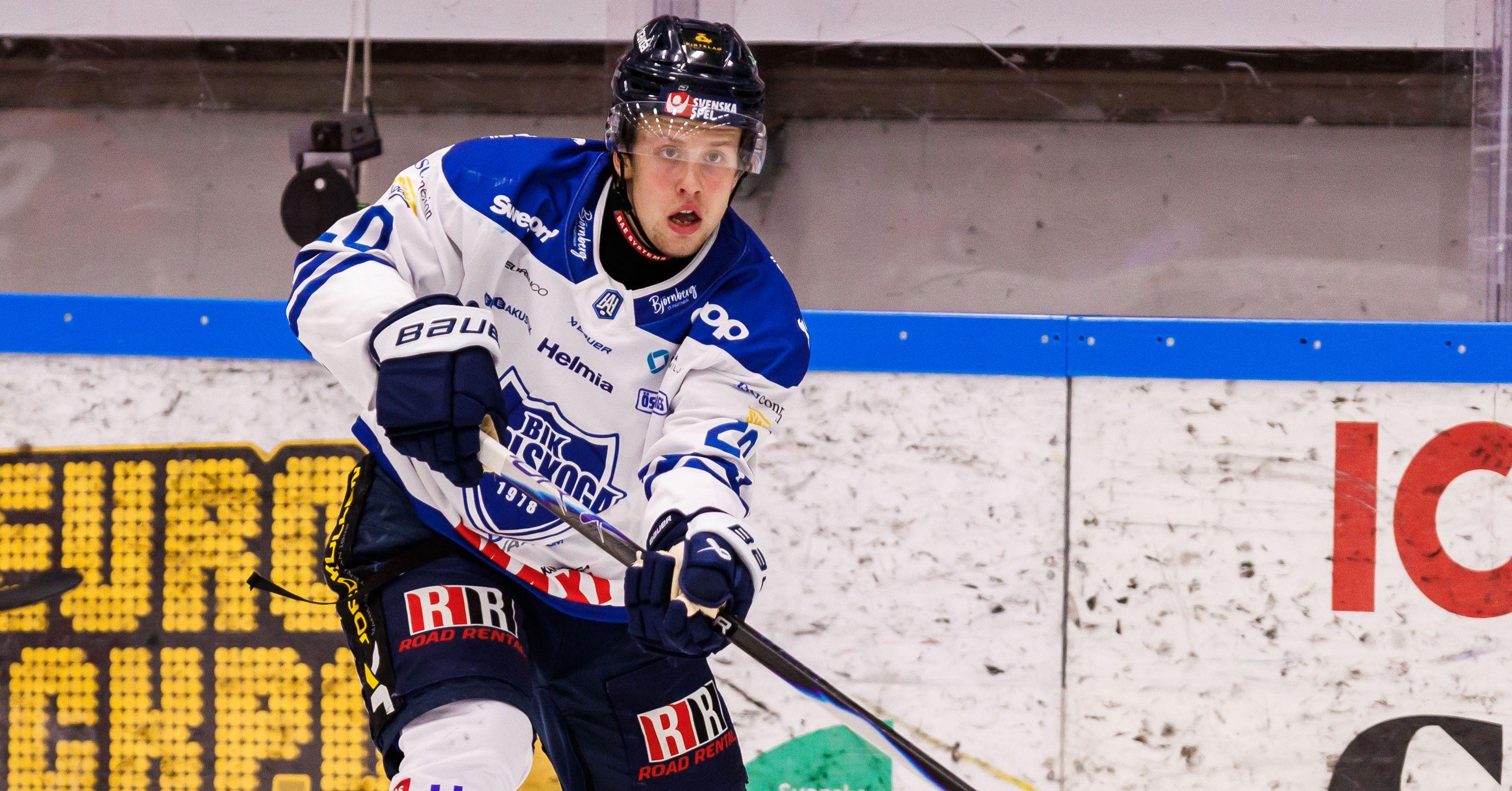 Han blir "supporterspelare" i Hockeyettan-klubben