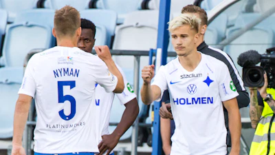 Christoffer Nyman och Pontus Almqvist foto Peter Holgersson