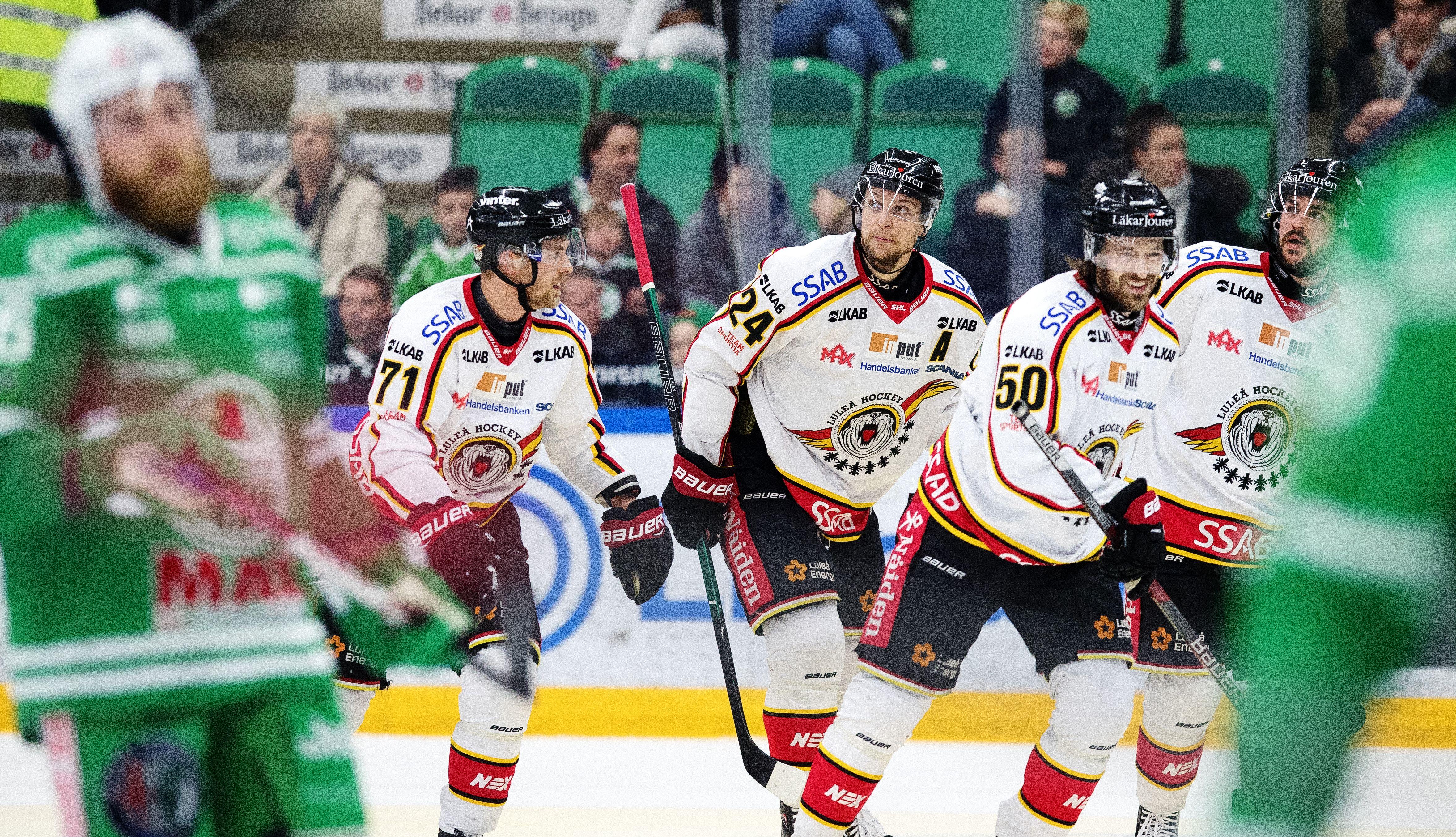 Luleå säkrade hemmaplansfördelen - Robin Kovacs, Andreas Falk och Johan Forsberg visade vägen