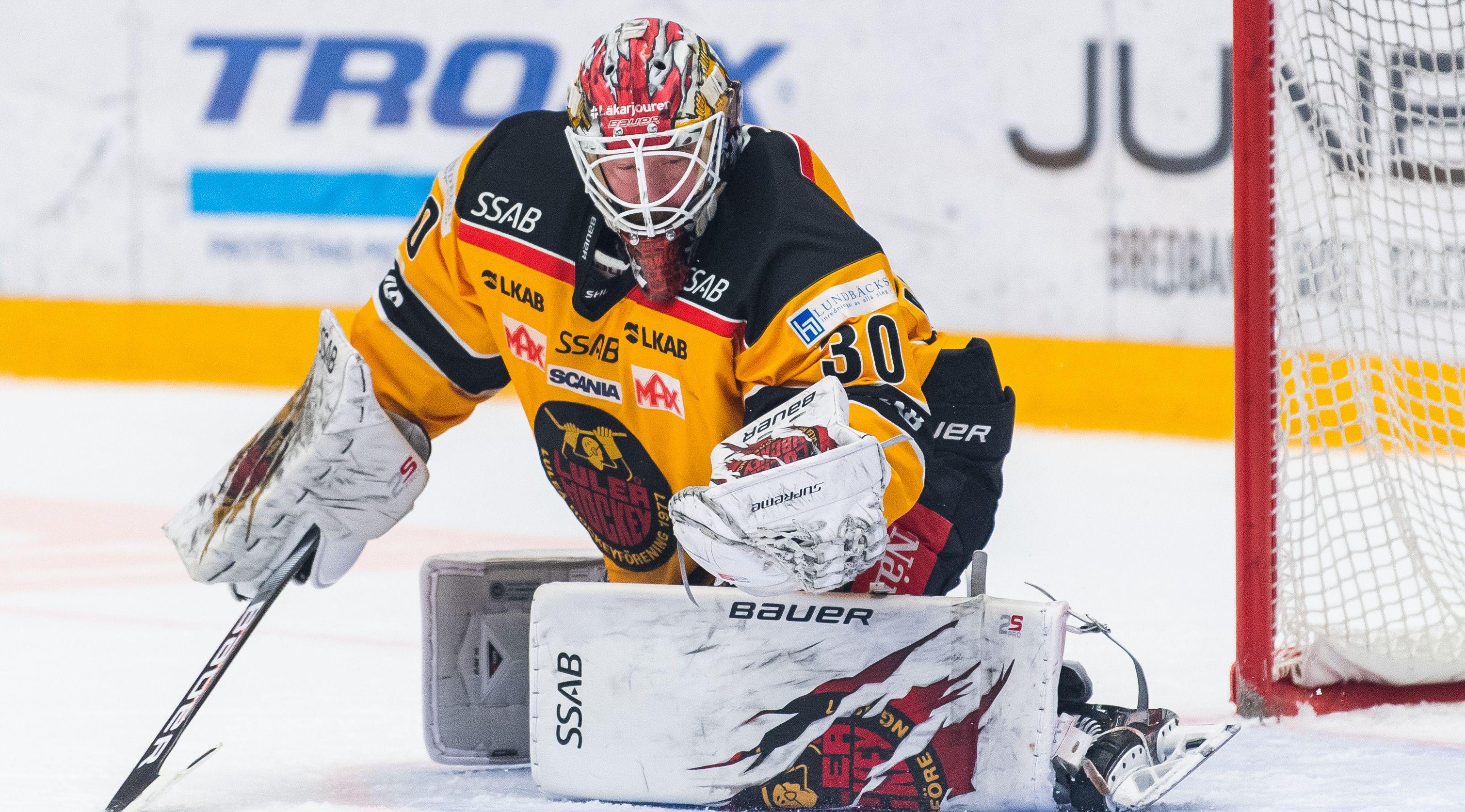 Luleå vann komfortabelt mot Skellefteå - David Rautio höll nollan