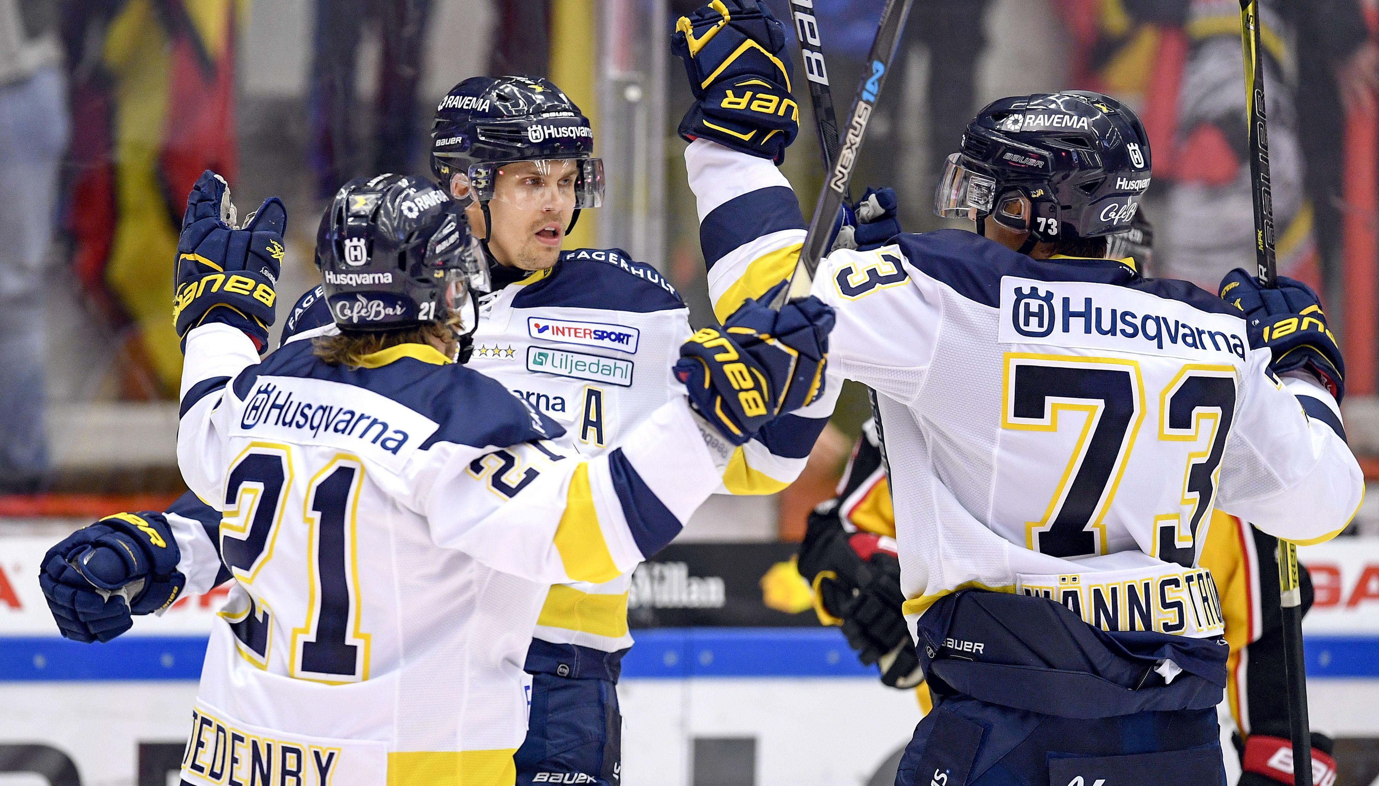 En väl genomförd bortamatch av HV71 - Söderström, Tedenby, Ejdsell och Ullström några av härförarna