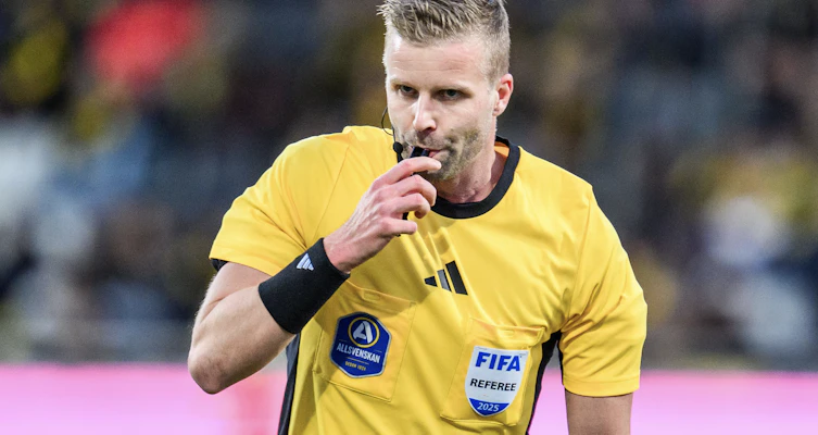 Tre svenska domare klara för Fotbolls-VM 2026