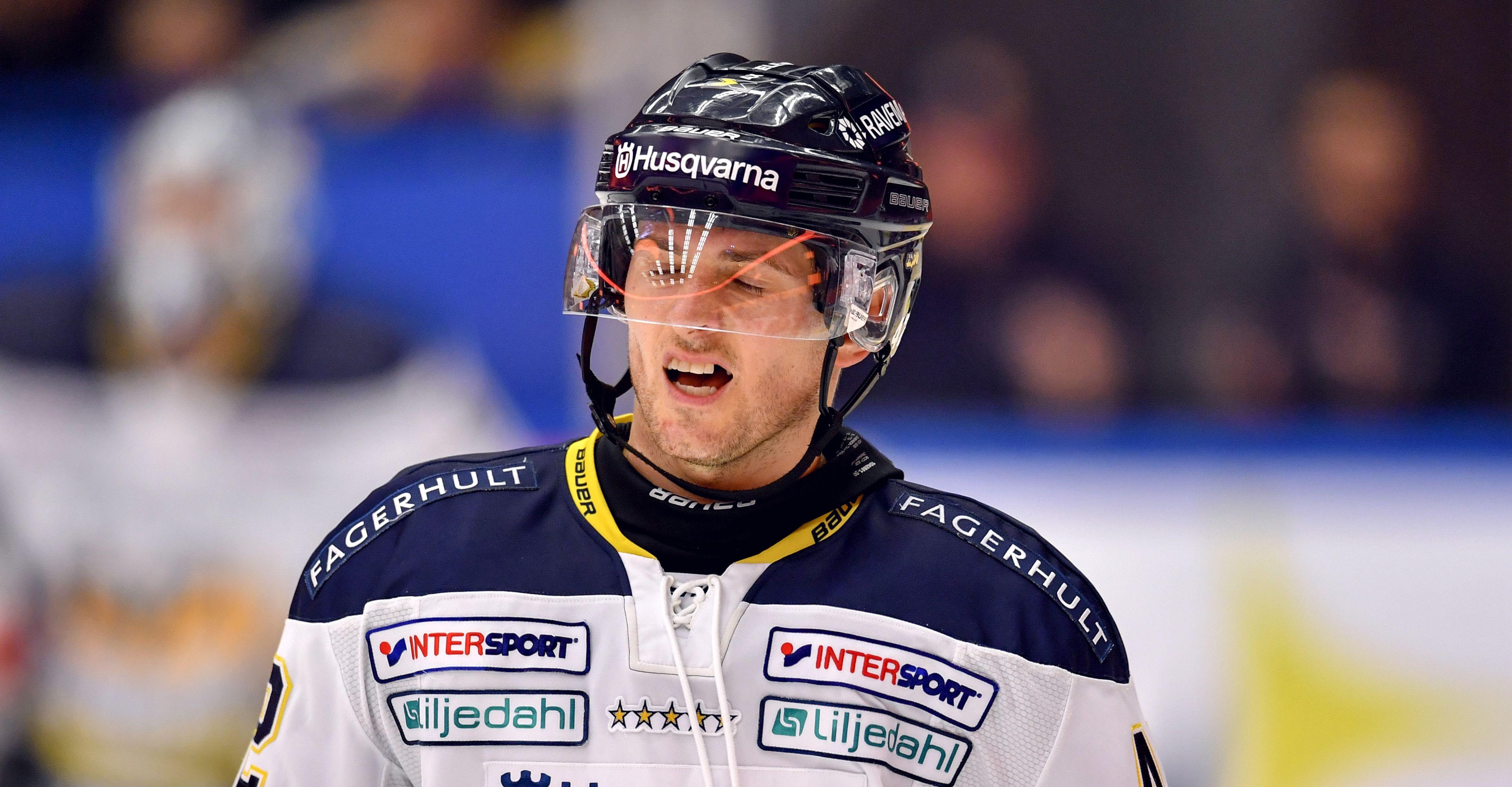 En tung smäll för SHL-laget - säsongen är troligtvis över för backen