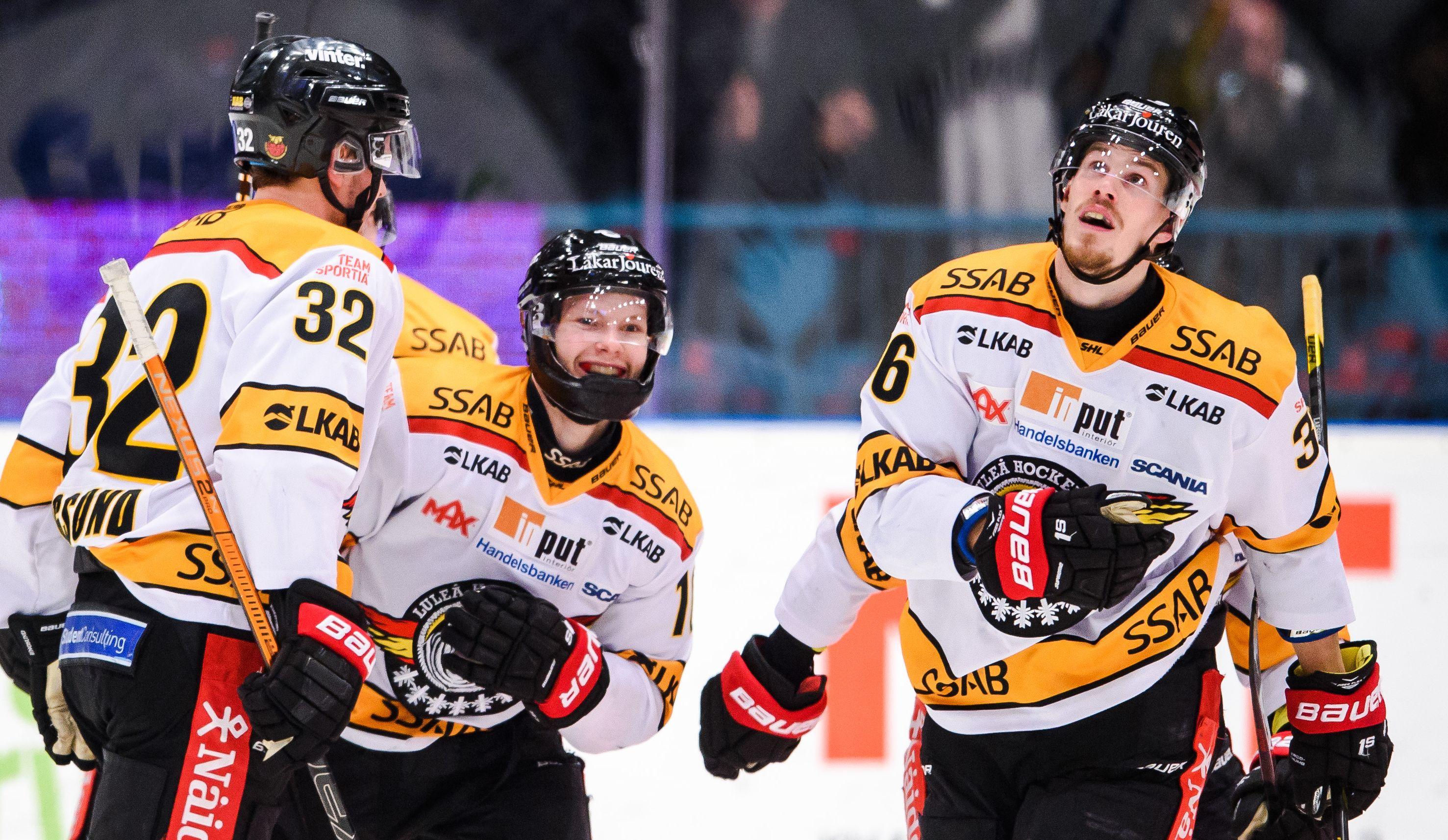 Luleå återtog serieledningen efter nionde (!) raka bortasegern - Joel Lassinantti, Einar Emanuelsson och Erik Gustafsson några av härförarna