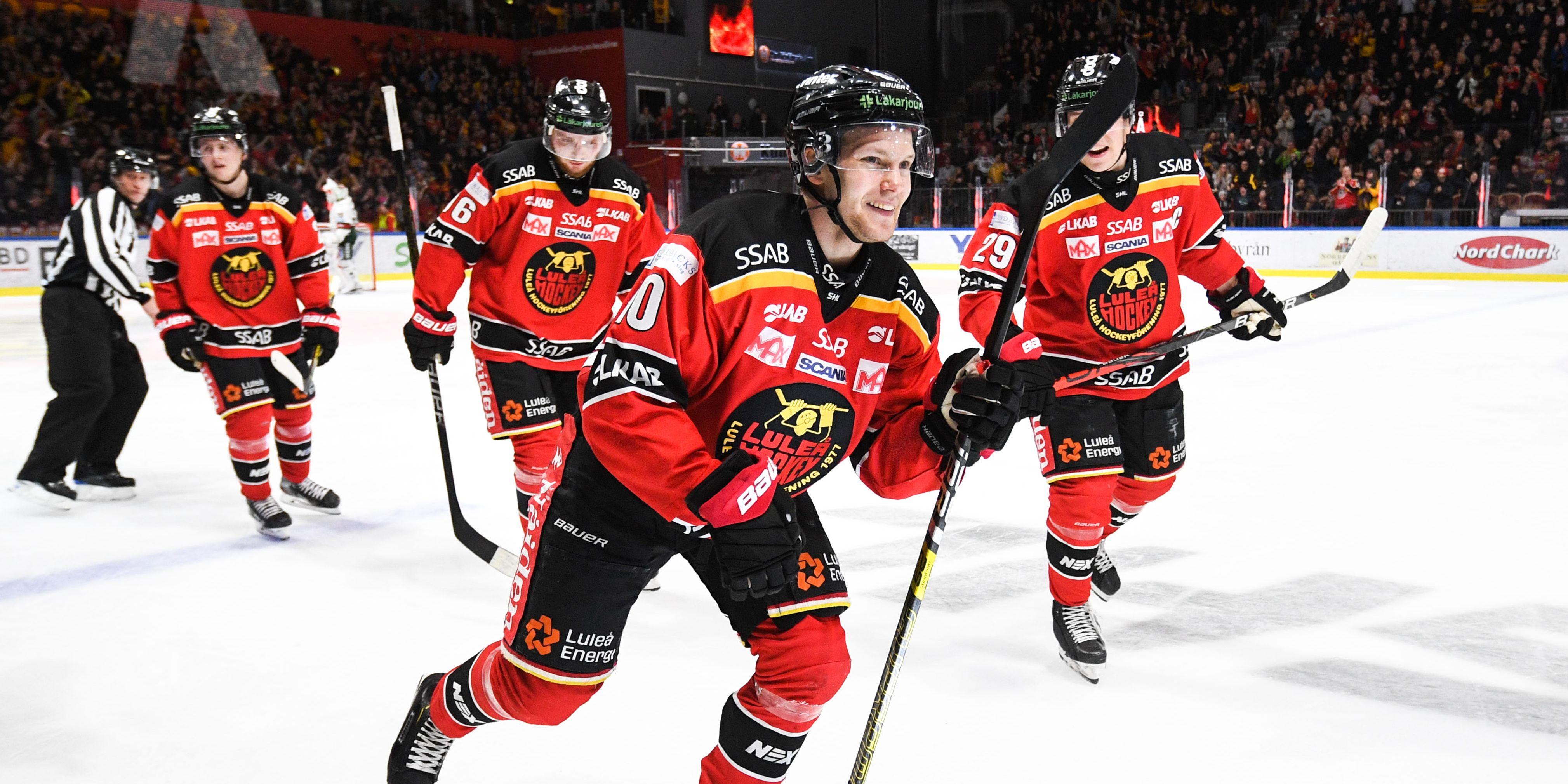 Luleå nya serieledare efter vinsten i toppmatchen - Einar Emanuelsson visade vägen