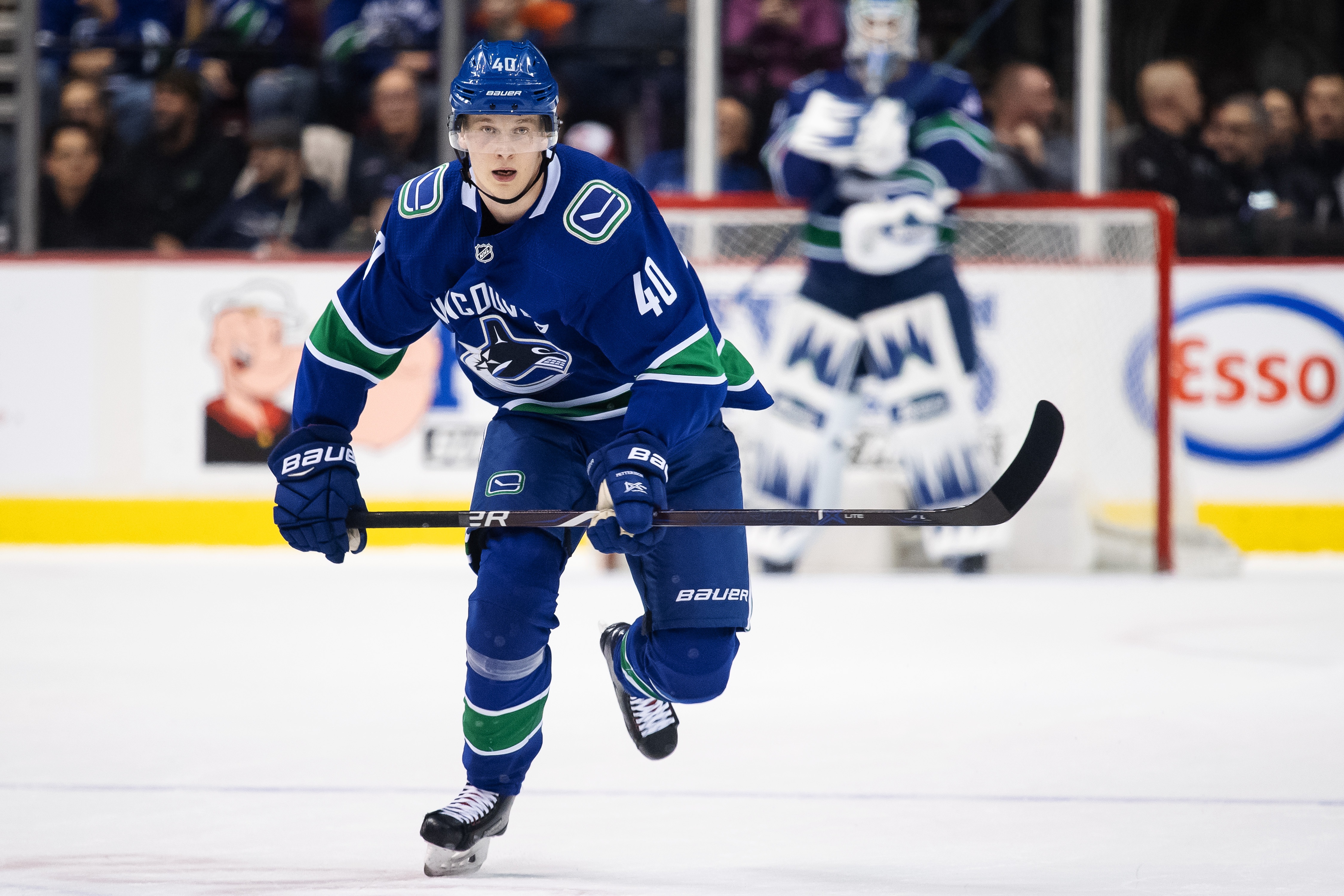 Elias Pettersson blev historisk inatt