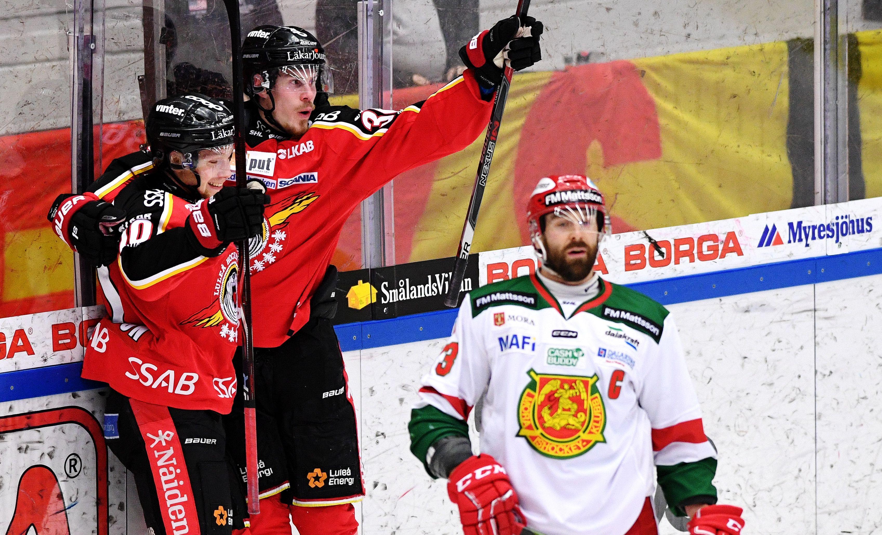 Hemmastarka Luleå ångar på - Patrick Cehlin, Emil Larsson och Oscar Engsund visade vägen