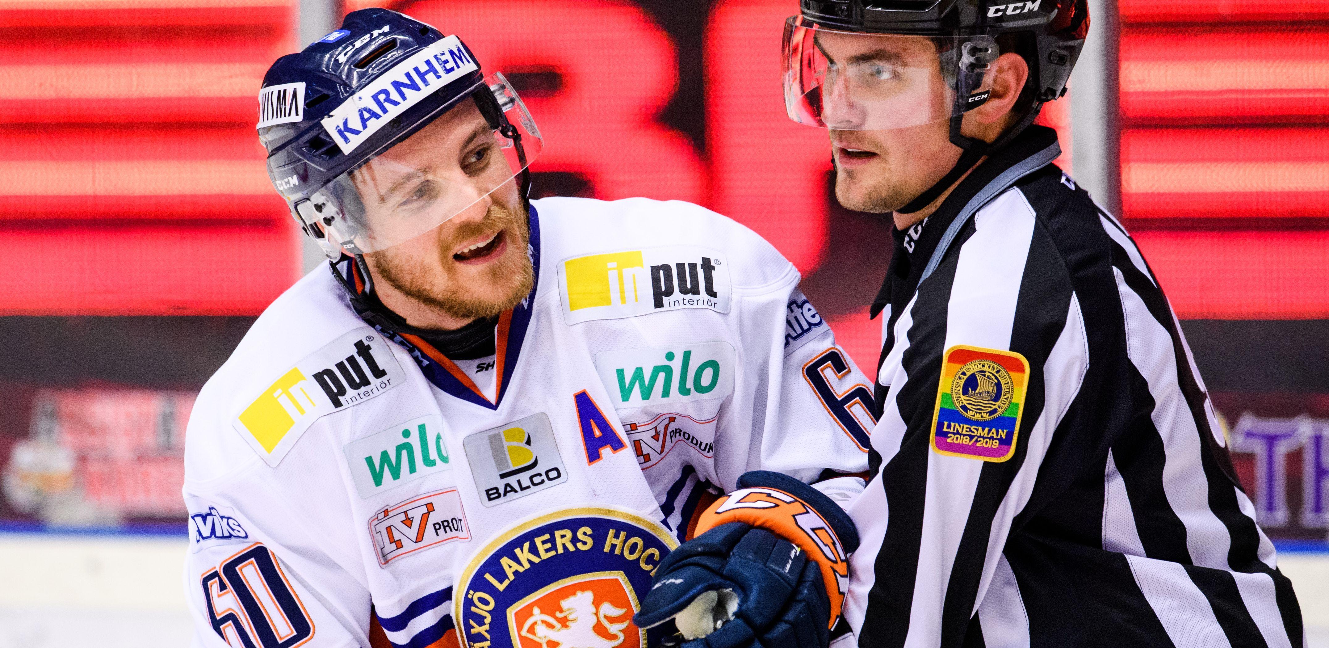 Den defensivt skicklige centern förlänger kontraktet med SHL-klubben
