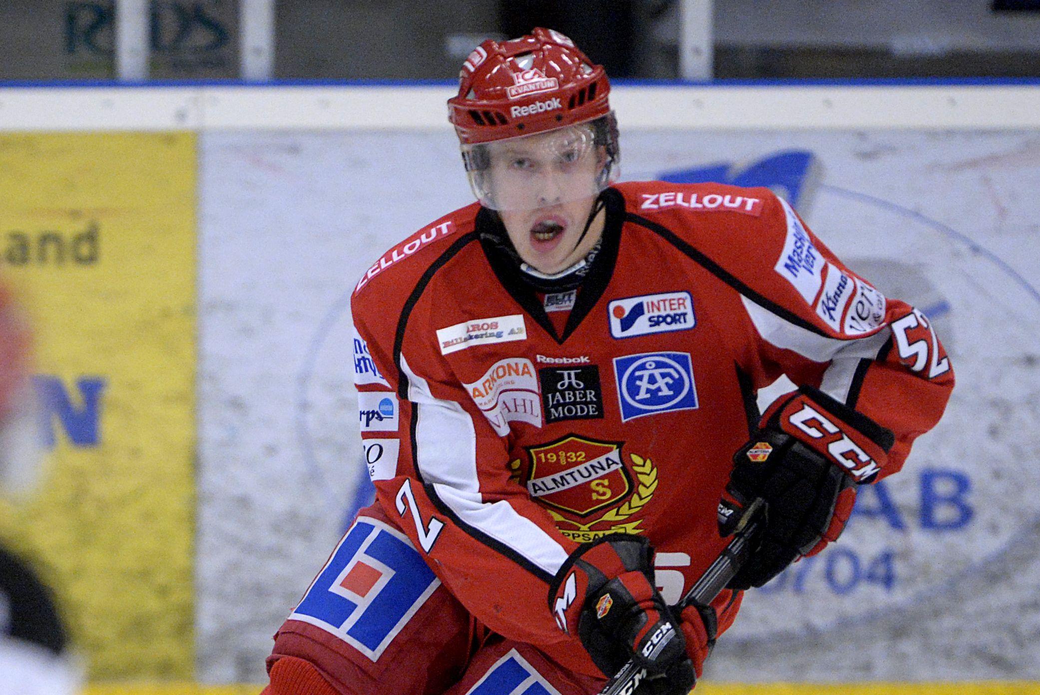 Erik de la Rose är tillbaka i HockeyAllsvenskan