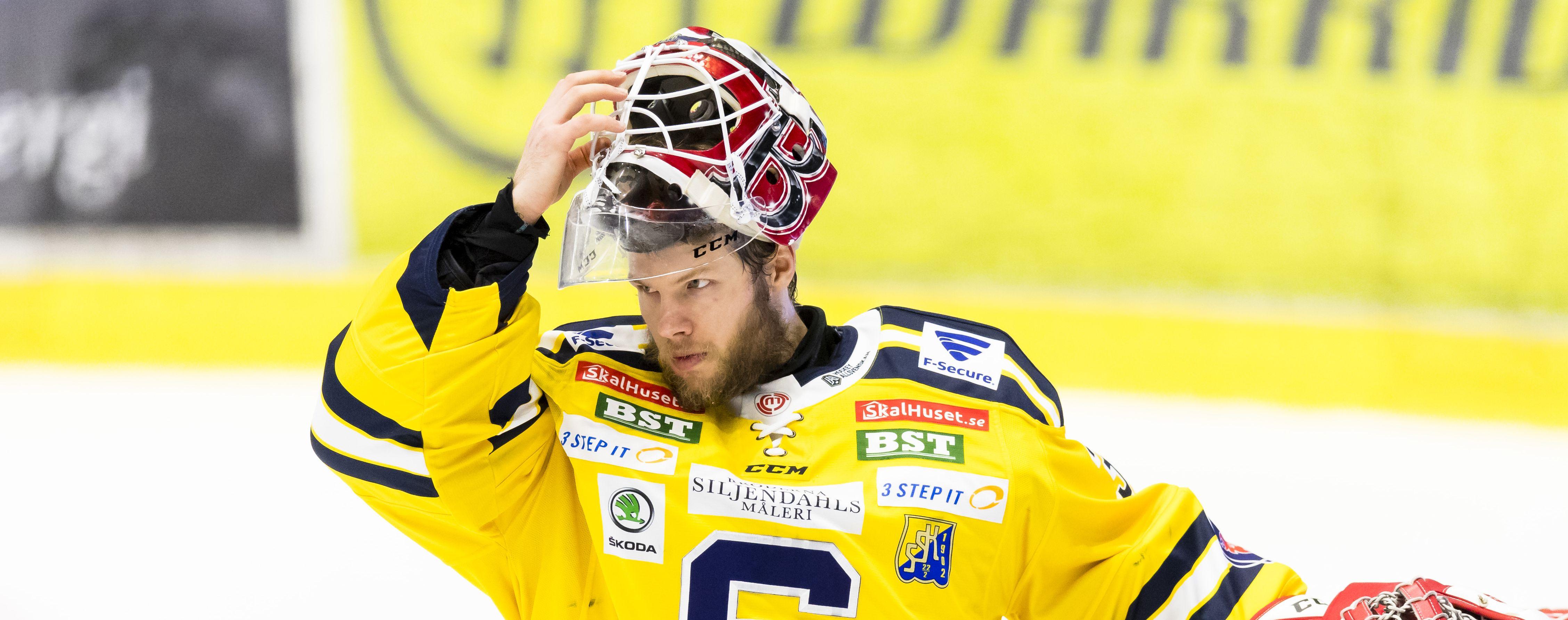 Besked om Filip Gustavsson och Evan Bouchard