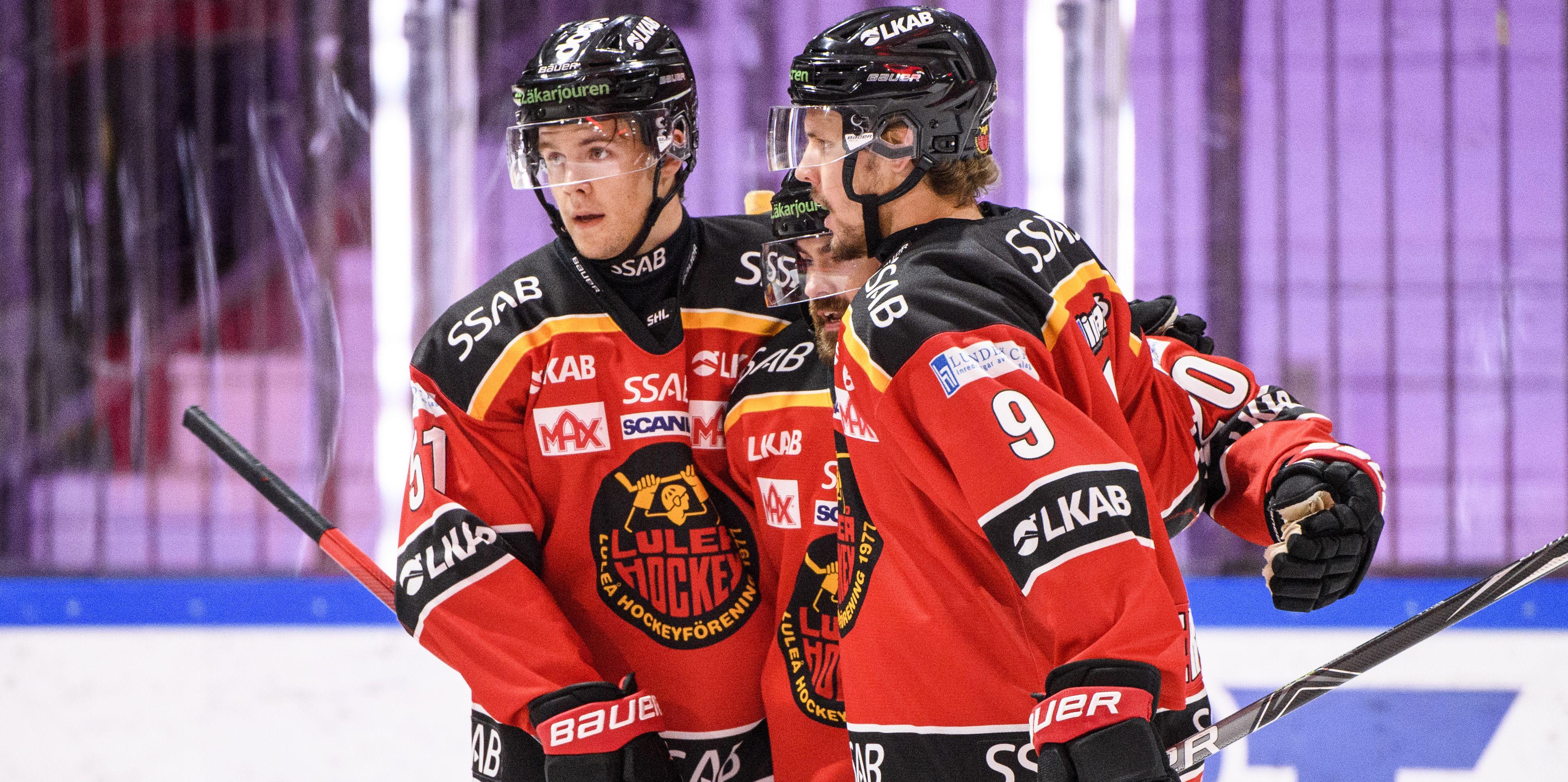 Tredje raka trepoängaren för serieledande Luleå - Isac Brännströms succé fortsätter