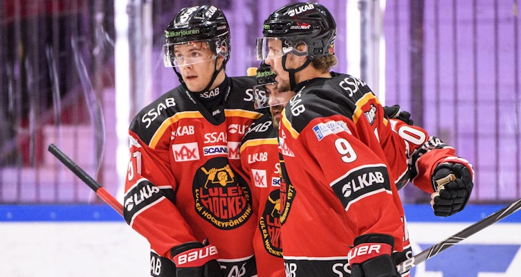 Tredje raka trepoängaren för serieledande Luleå - Isac Brännströms succé fortsätter