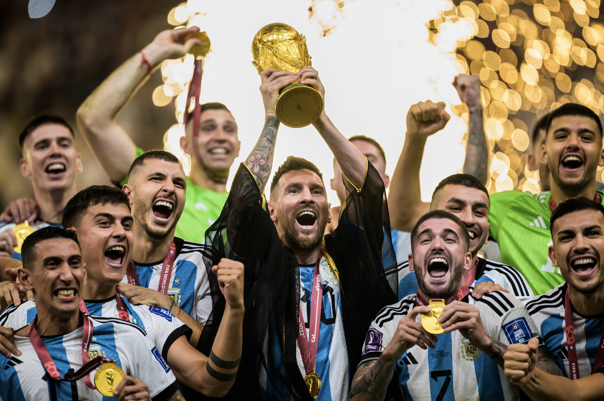 Alla länder som vunnit Fotbolls VM genom tiderna