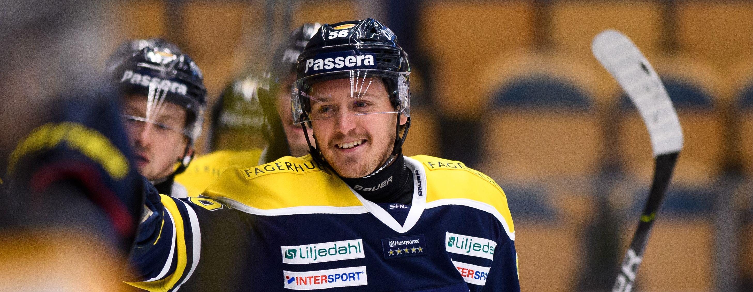 Fjärde raka HV71-vinsten i hemmaplanssammanhang - Fredrik Forsberg och Hugo Alnefelt visade vägen