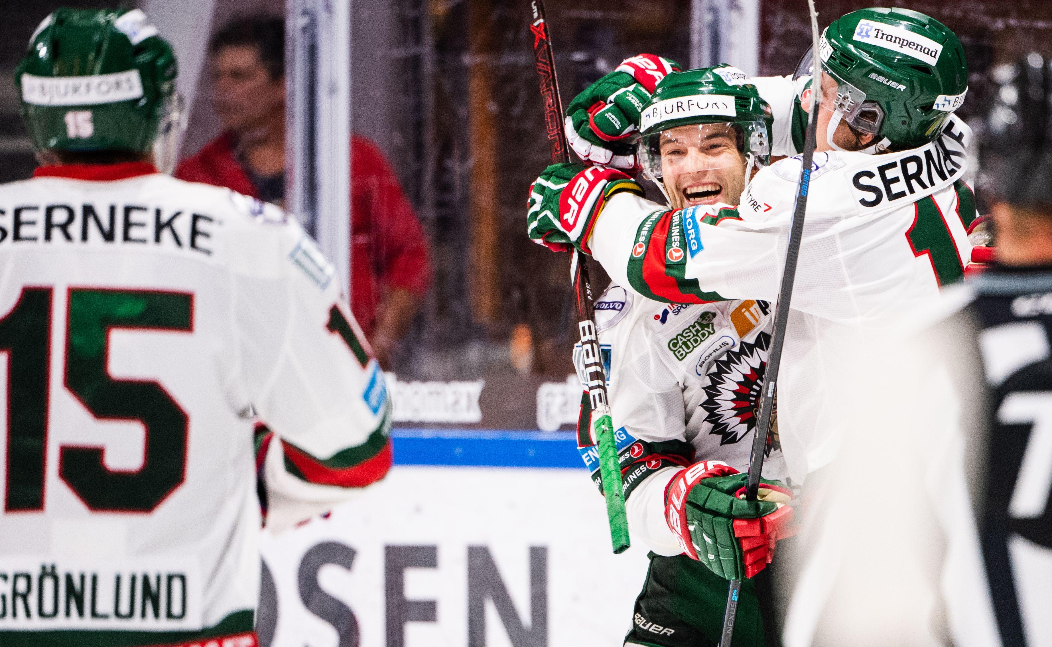 Fjärde segern på fem bortamatcher för Frölunda - Johan Gustafsson och "Westerholmarnas" kedja grundlade segern