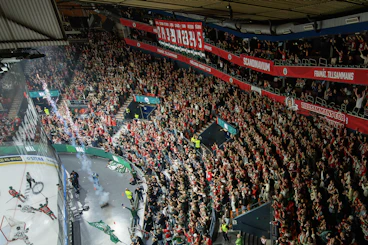 Frolundas supportrar Foto Michael Erichsen