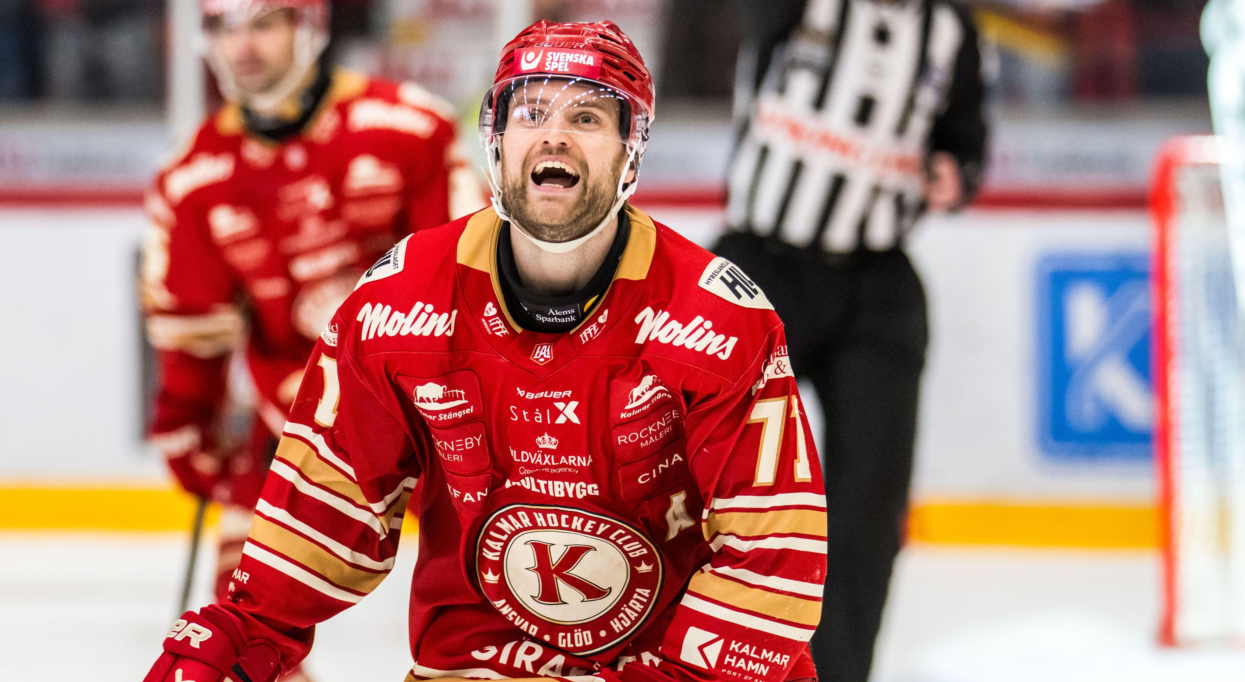 Möttes i HockeyAllsvenskan-slutspelet - nu hamnar forwarden i seriekonkurrenten