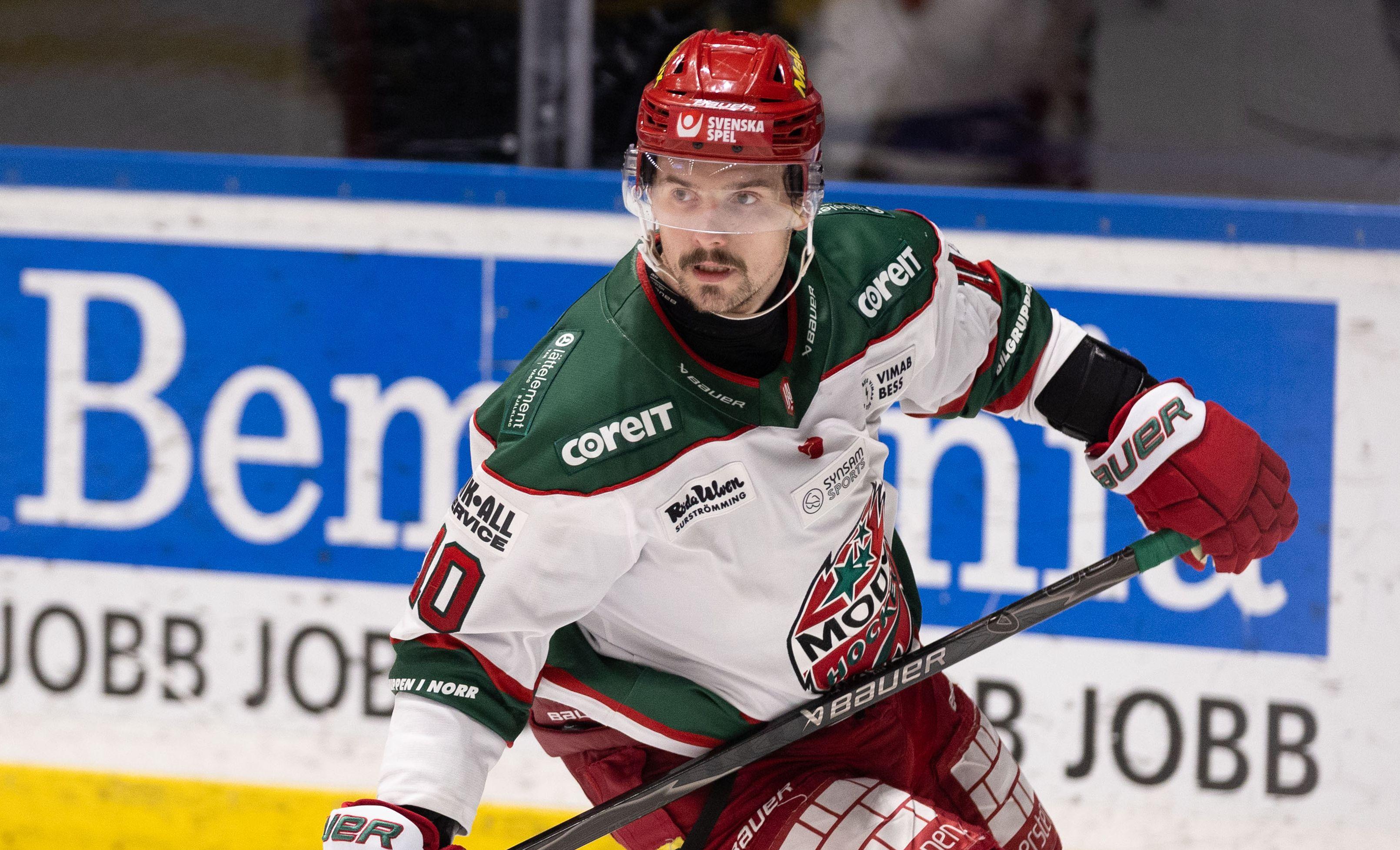 Besked om HockeyAllsvenskan-stjärnan