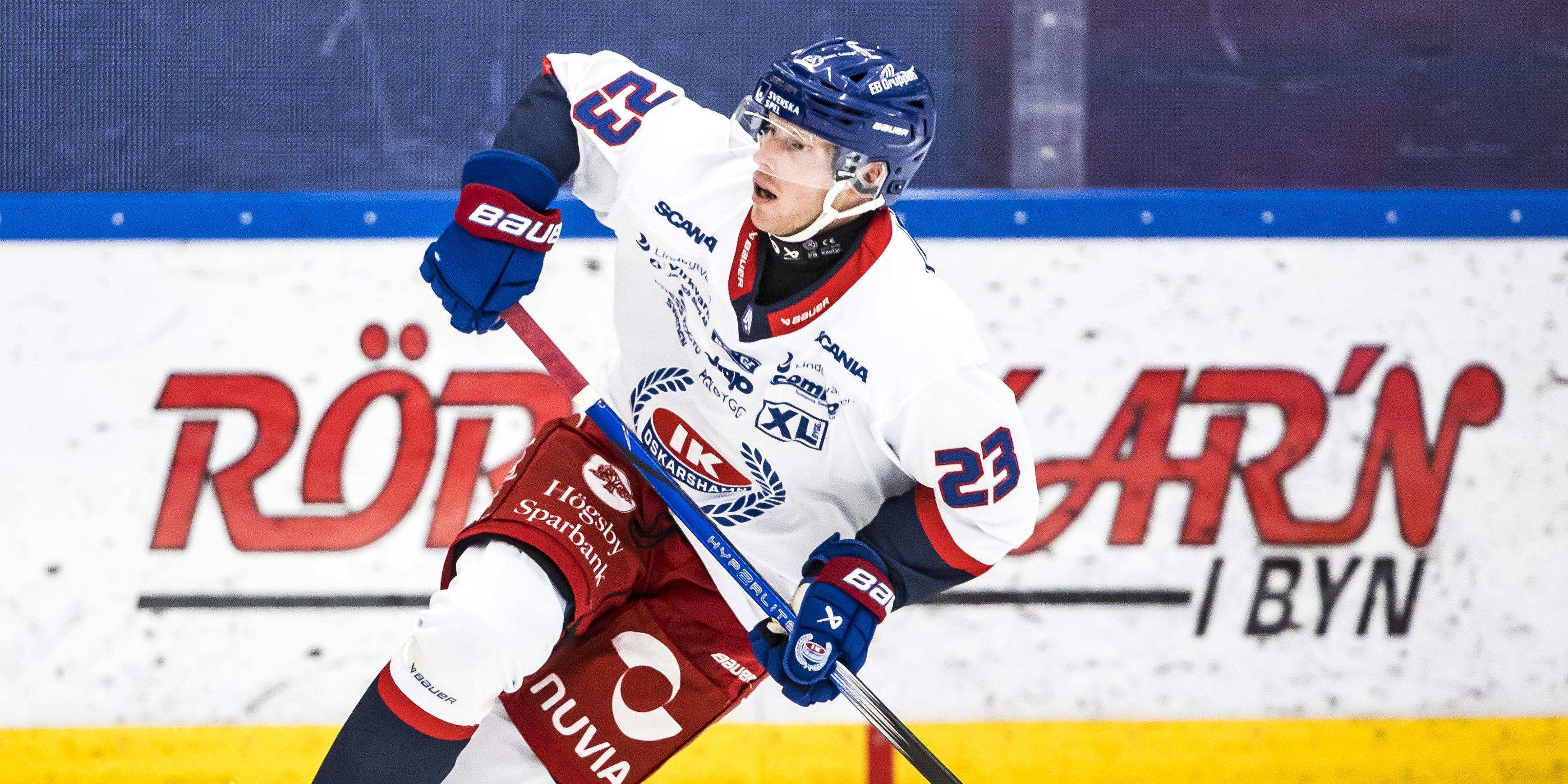 SHL-meriterad forward har skrivit på