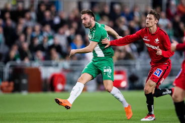 Hammarbys Muamer Tankovic Och Norrkoepings Simon Thern